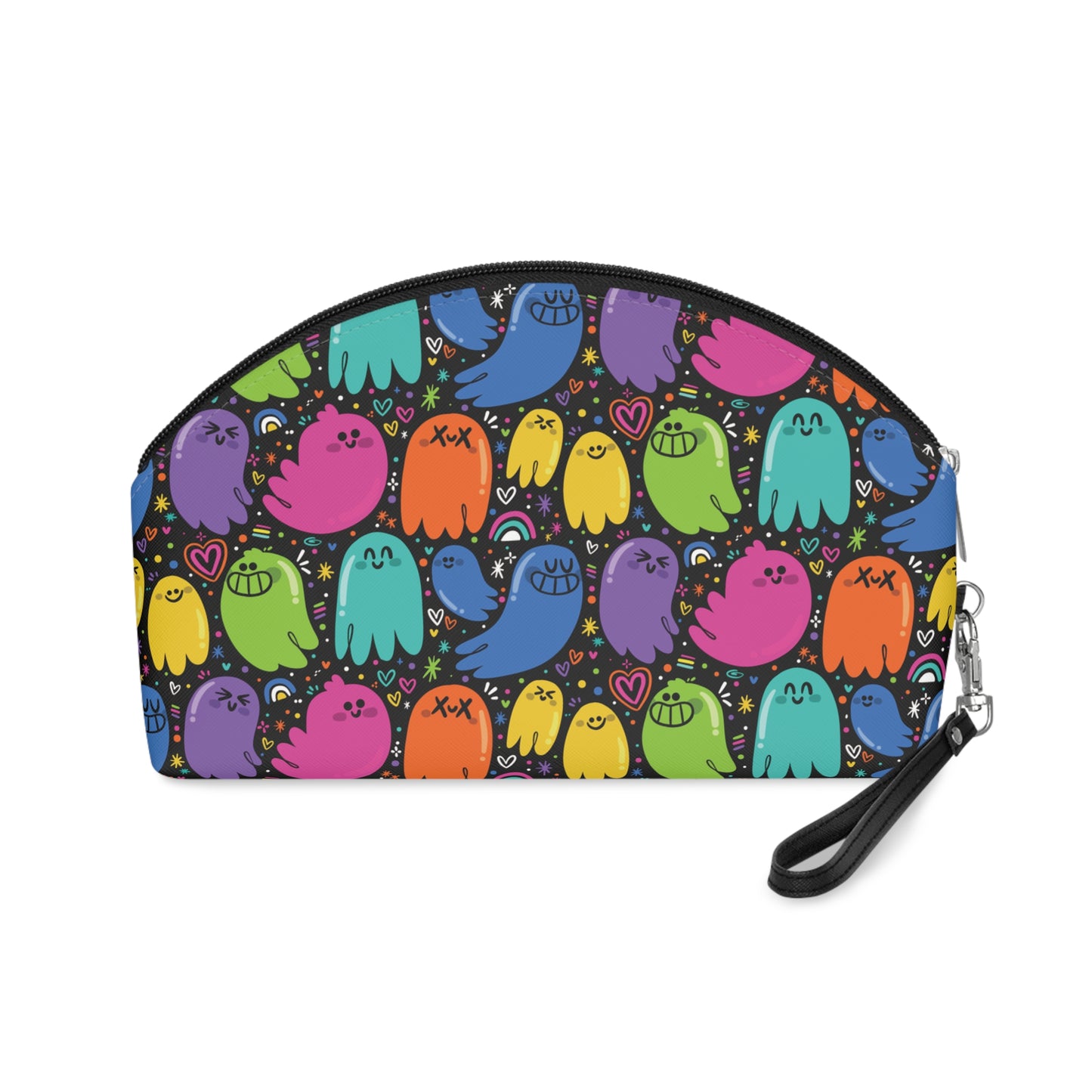Rainbow Ghosts Makeup Bag