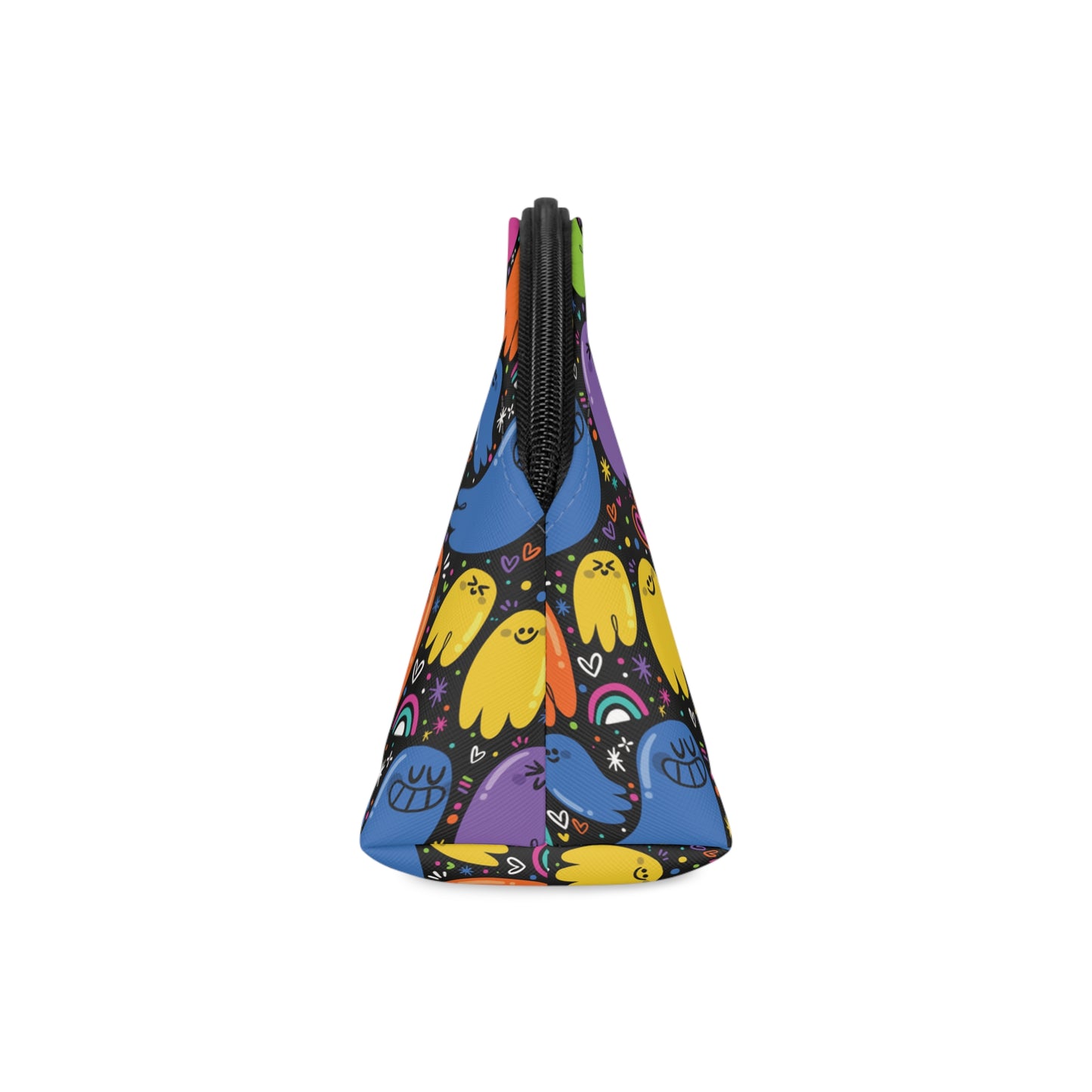 Rainbow Ghosts Makeup Bag