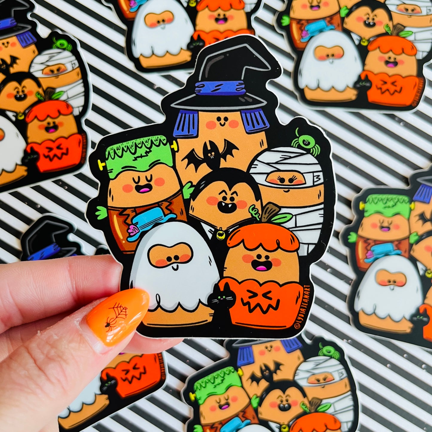 Spooky Nugz Vinyl Sticker