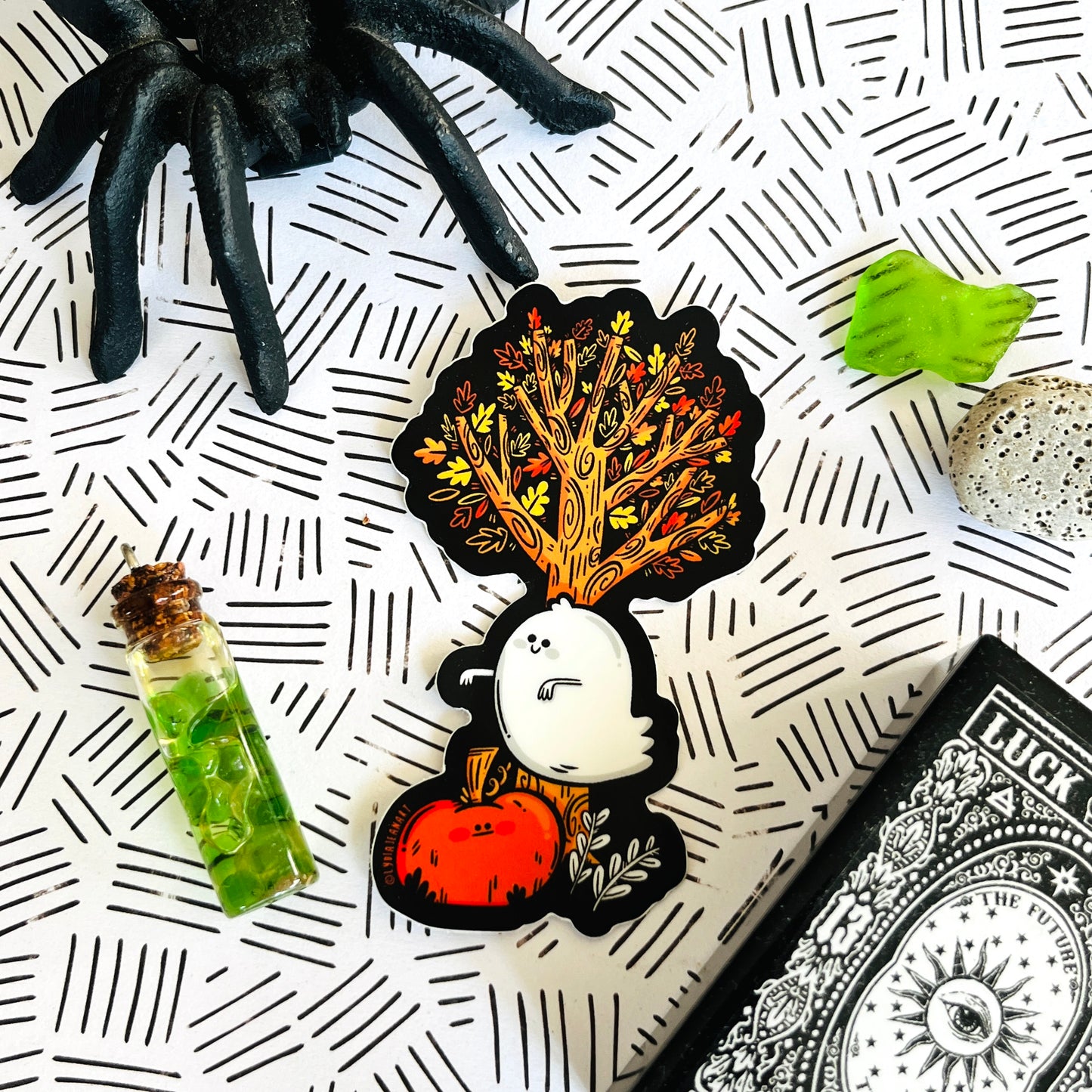 Autumn Ghostie Vinyl Sticker