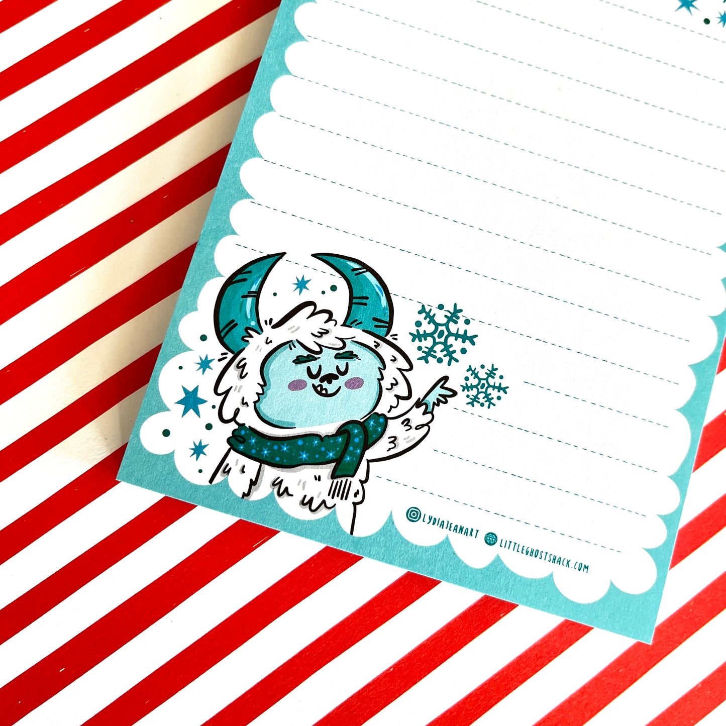 Snow Yeti Note Pad