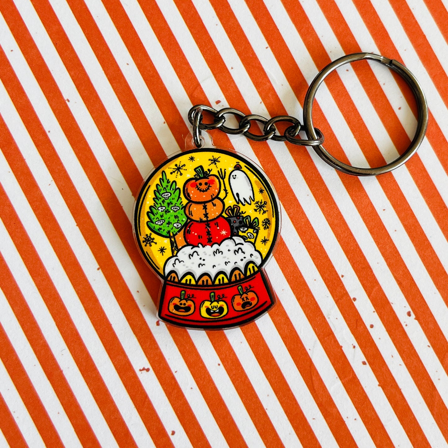 Creepmas Snow Globe Keychain