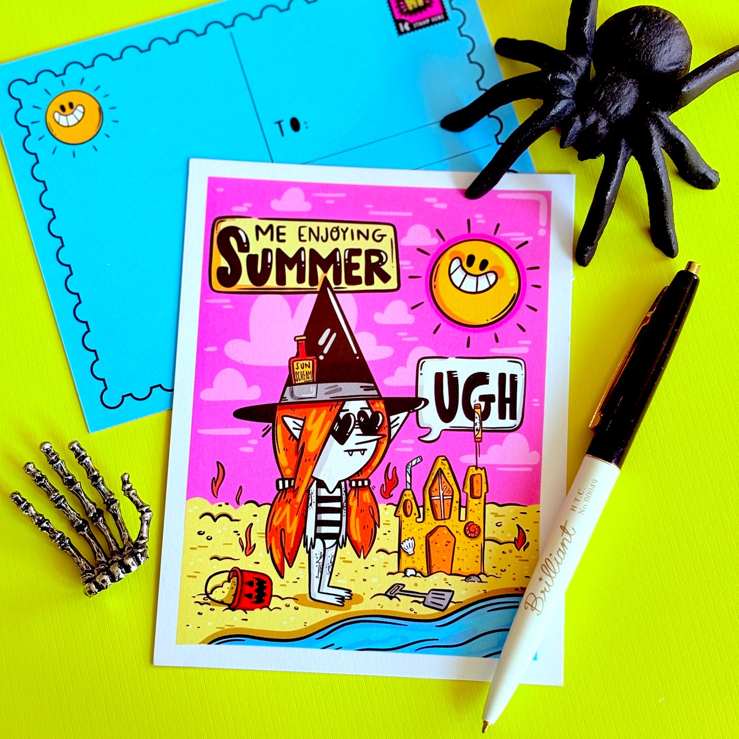 Summer Sucks Postcard Set