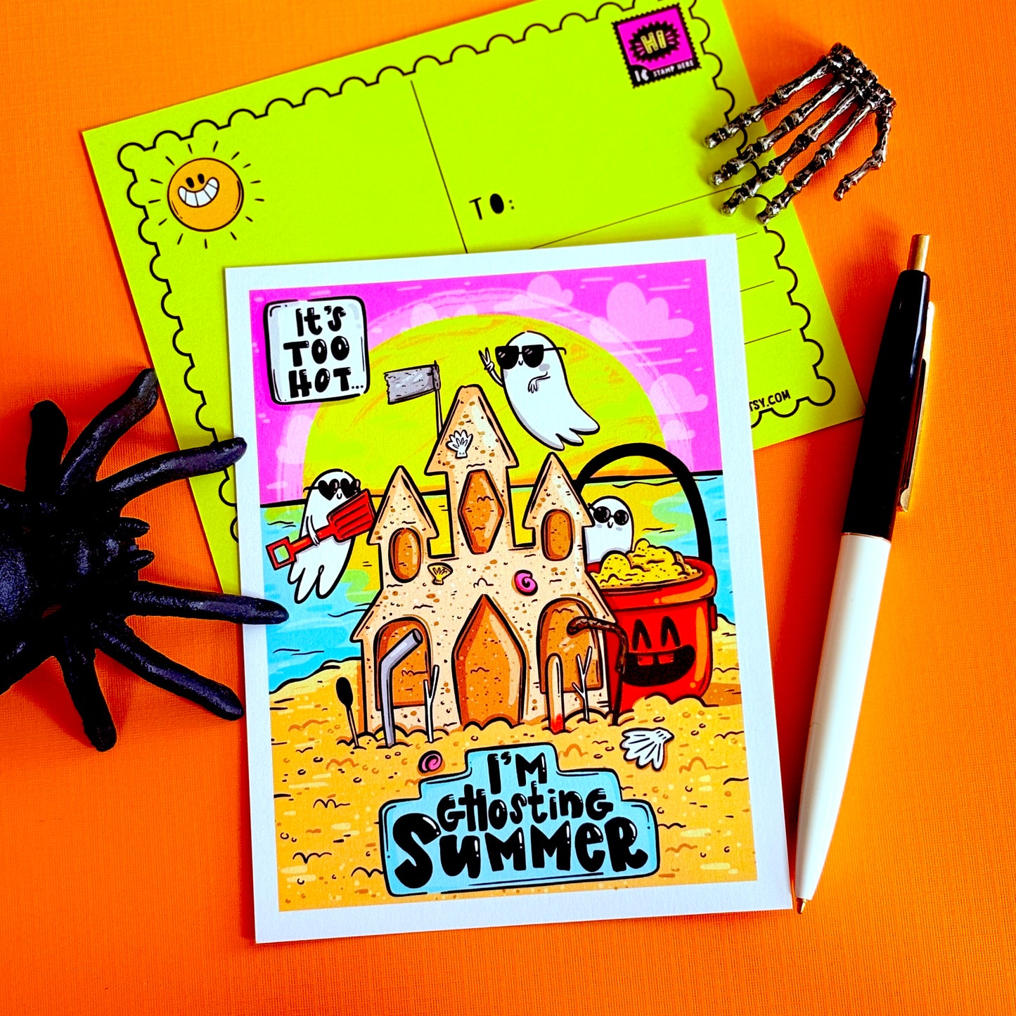 Summer Sucks Postcard Set