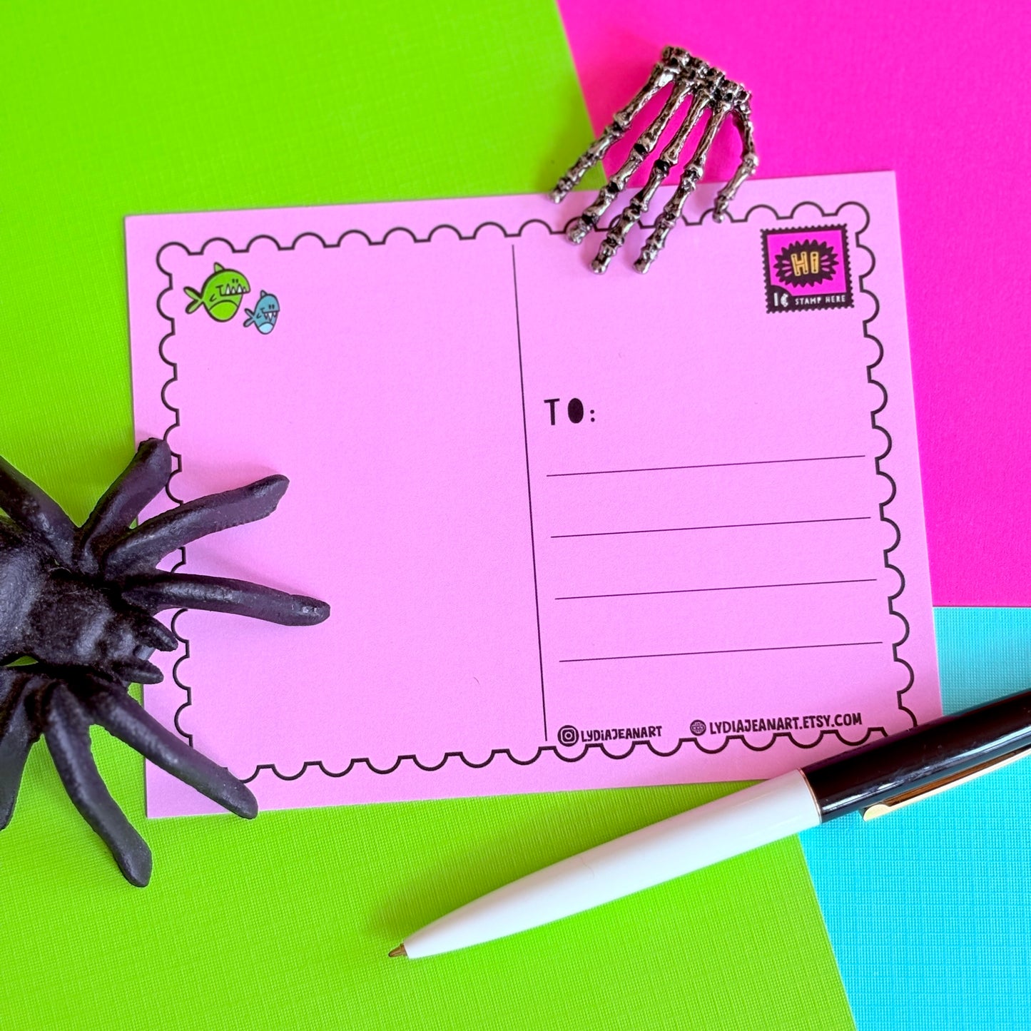 Summerween Postcard Set