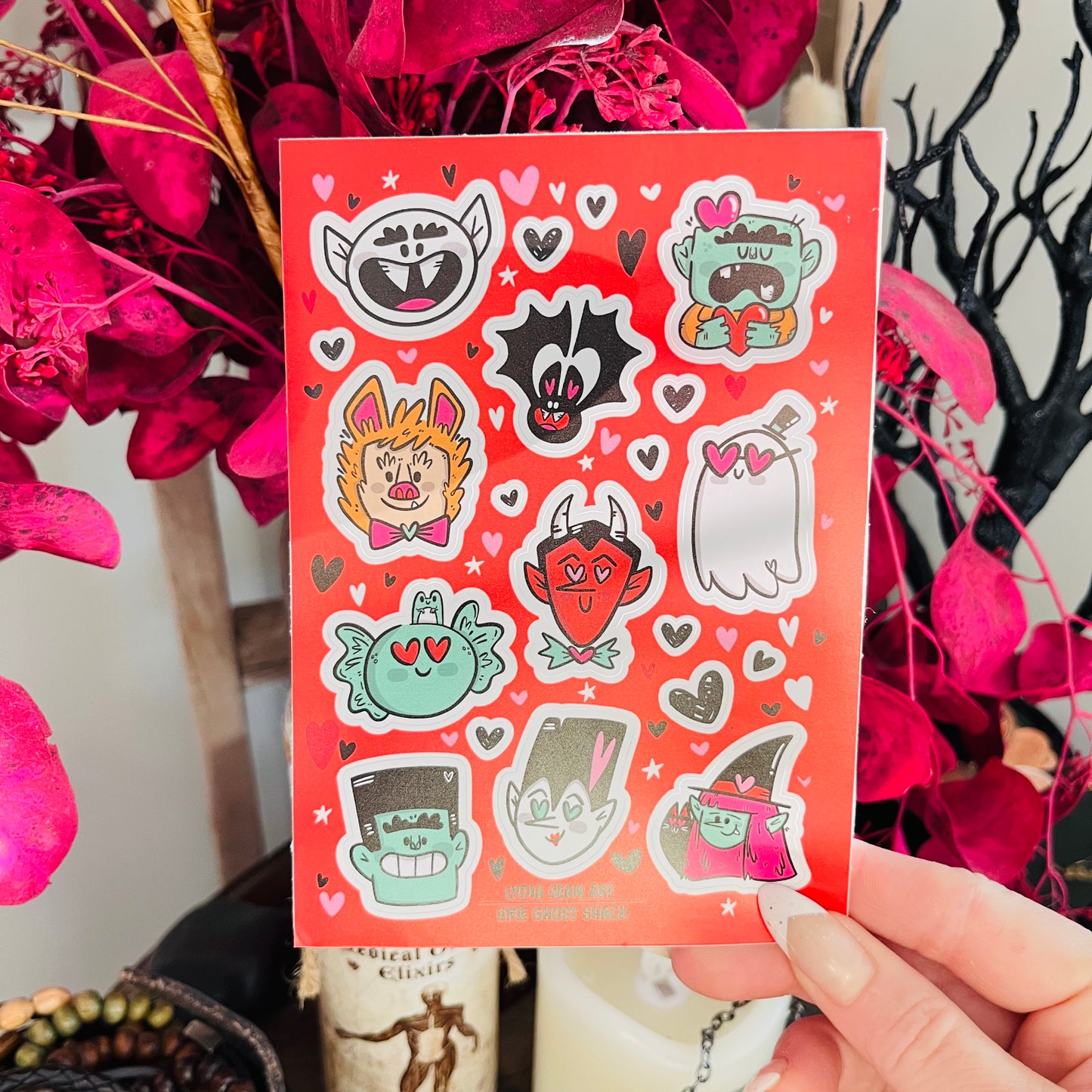 Valloween Gang Sticker Sheet