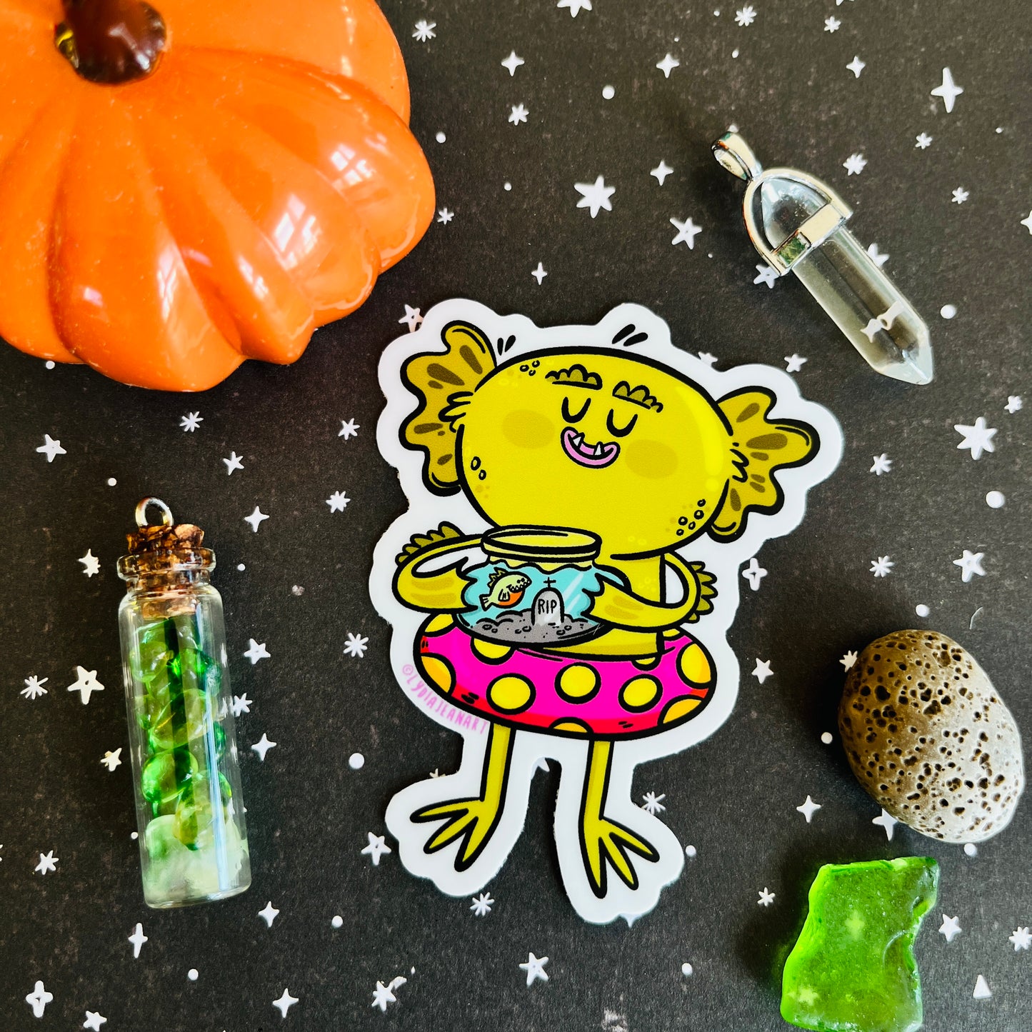 Creature & Pet Piranha Vinyl Sticker