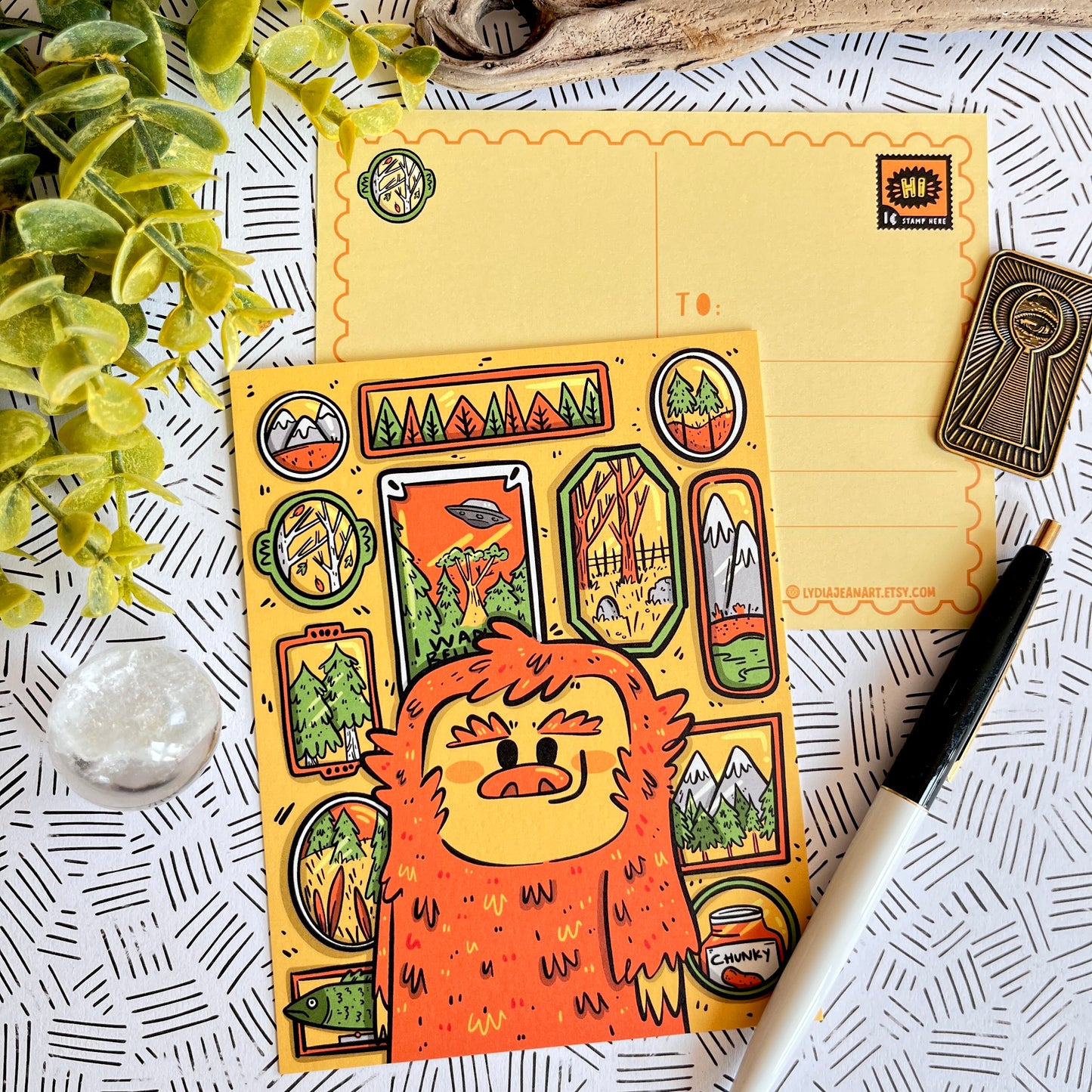 Cryptid Portraits Postcard Set