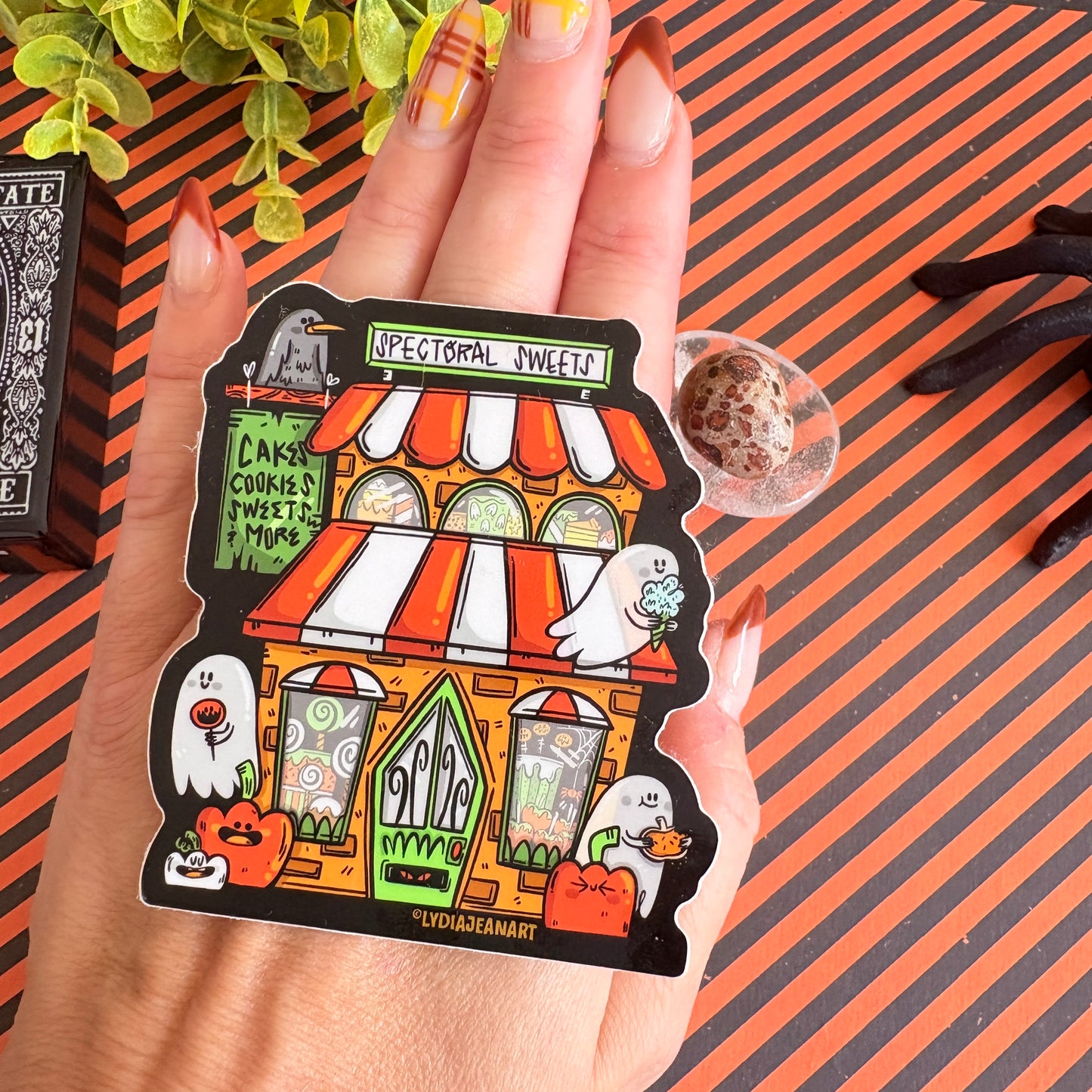 Spooky Sweet Shop Sticker