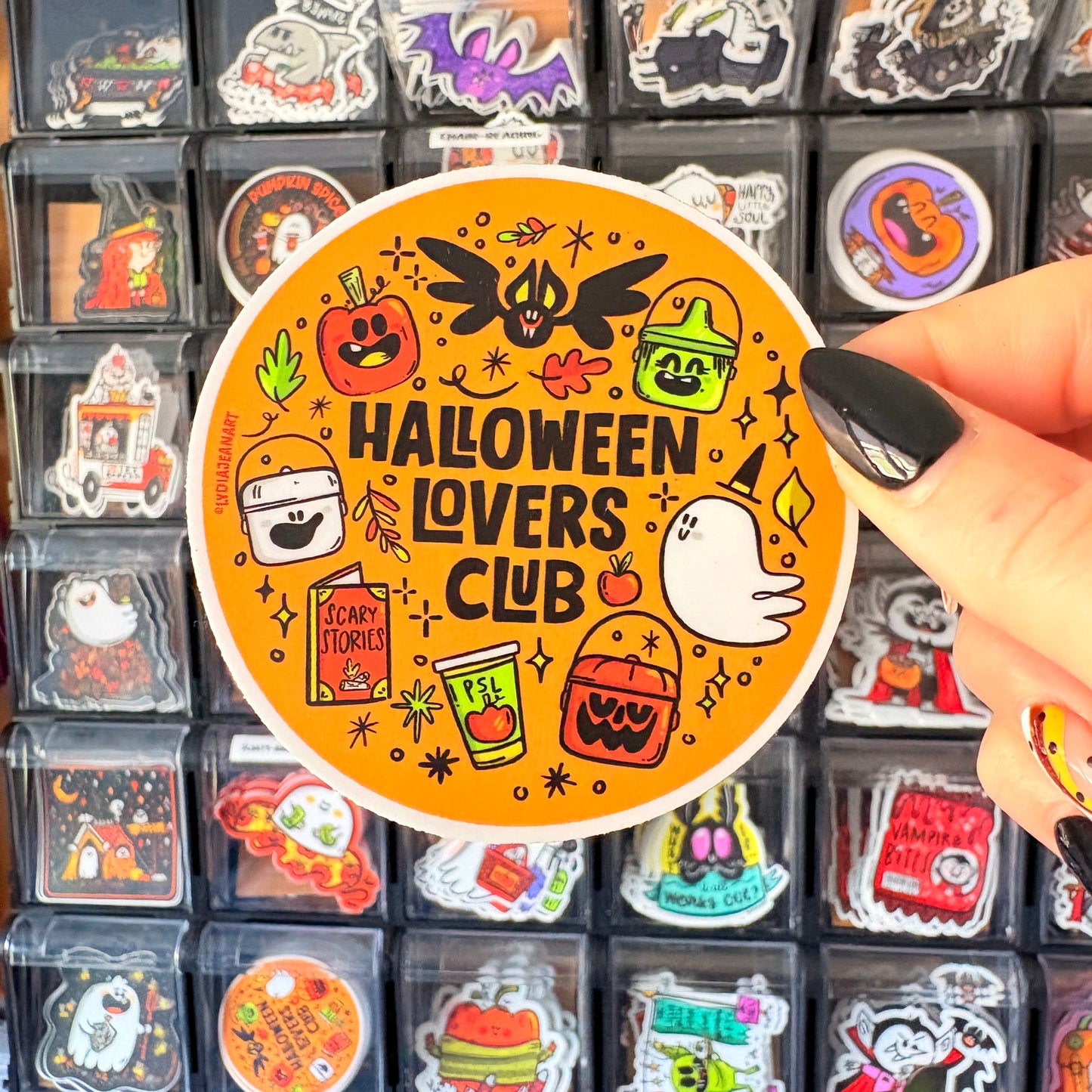Halloween Lovers Club Sticker