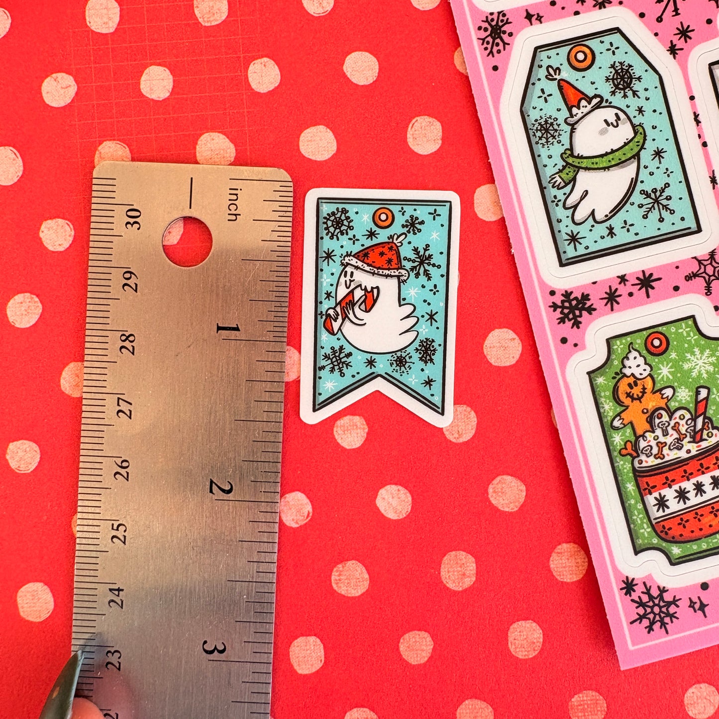 Creepmas Gift Tag Sticker Sheet