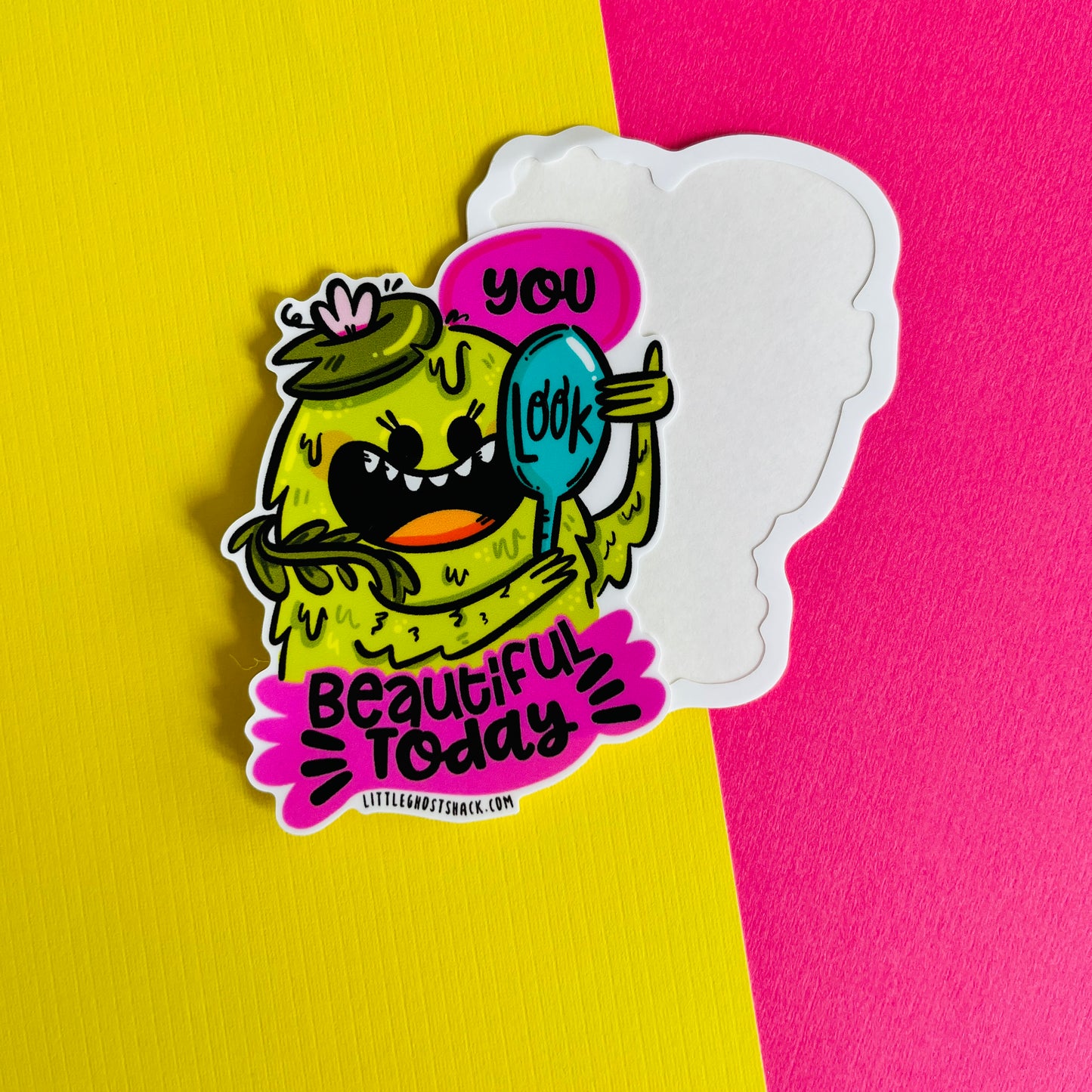 Beautiful Swamp Creature Vinyl Sticker