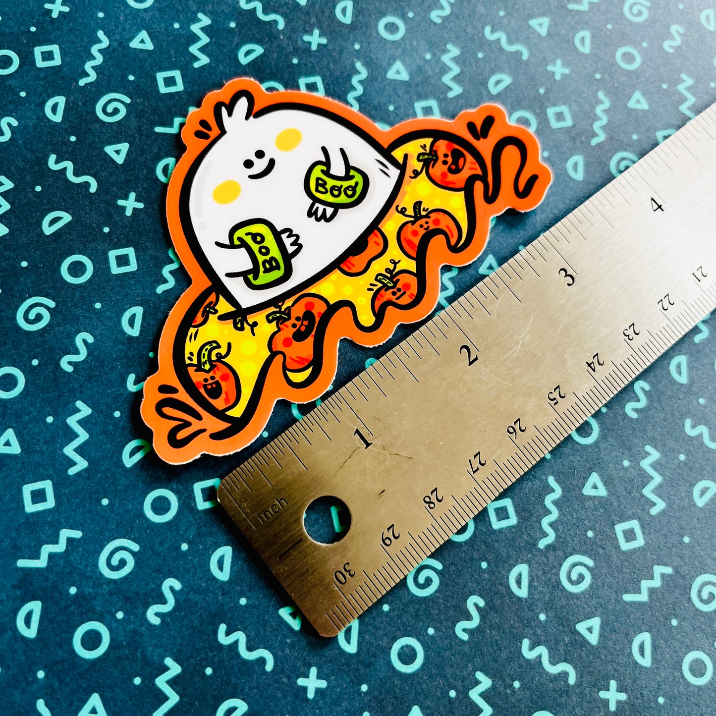 Hot Ghoul Summer Floaty Ghostie Vinyl Sticker