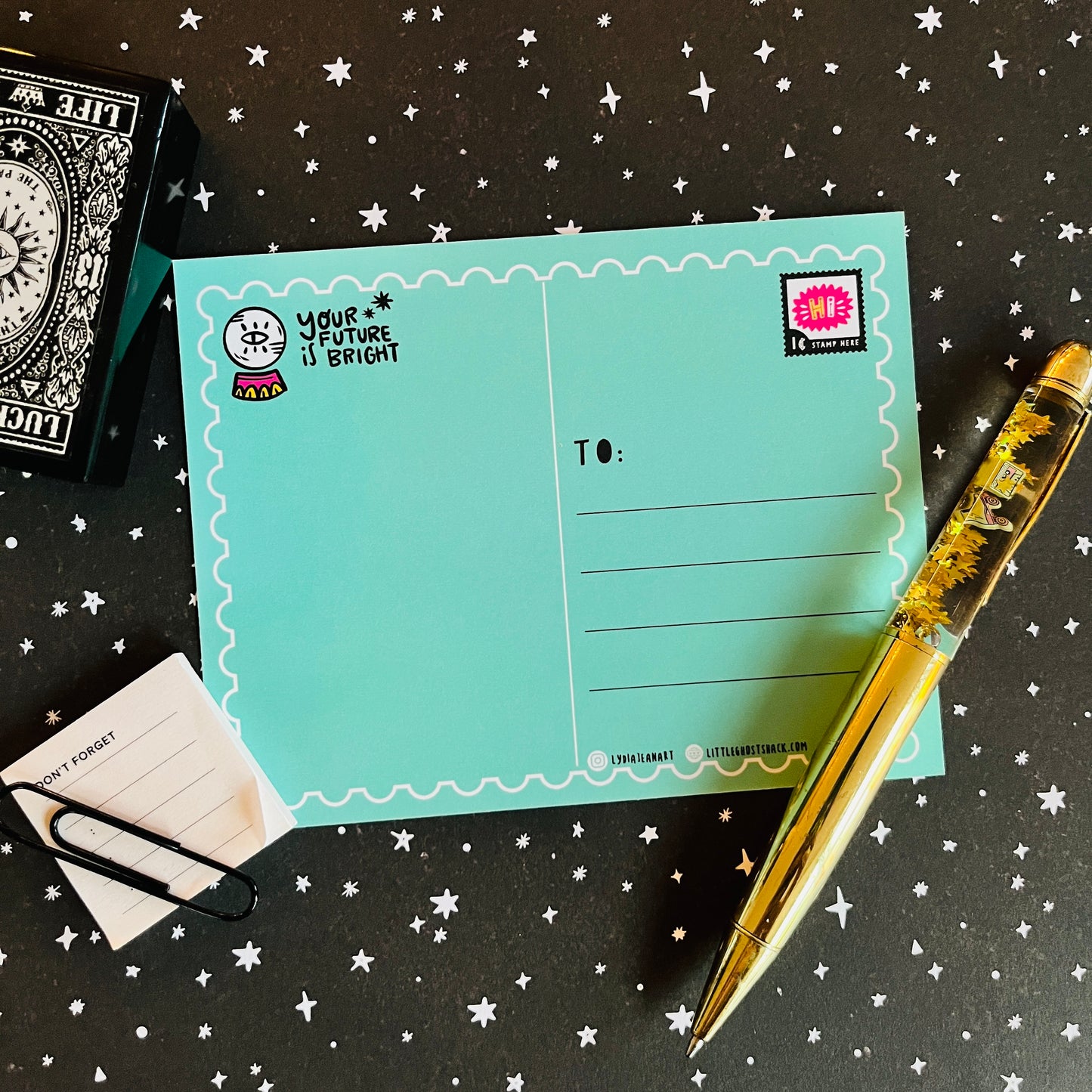 Mothman Fortune Teller Postcard Set