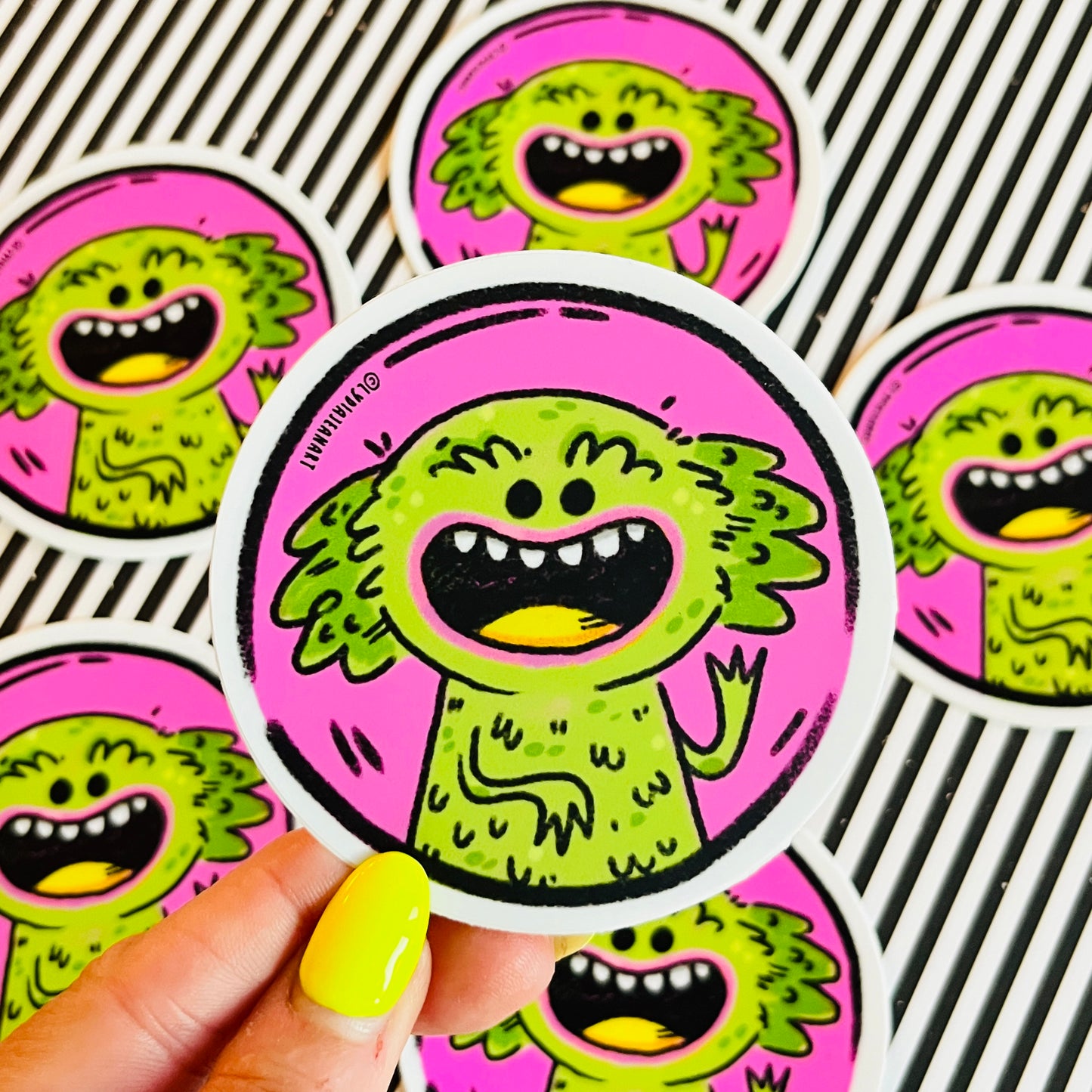 Cute Creature Vinyl Sticker