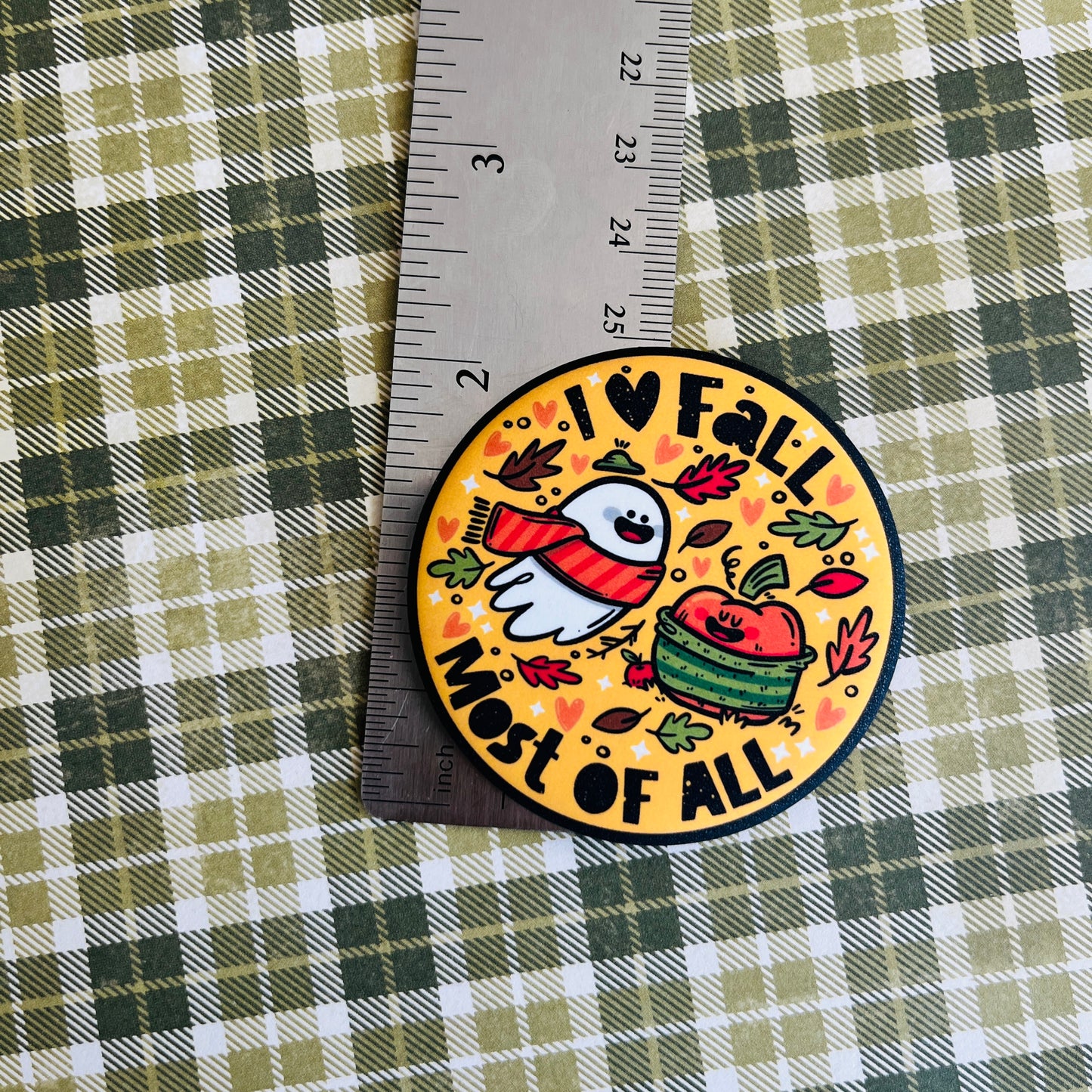 I LOVE FALL Jumbo Magnet