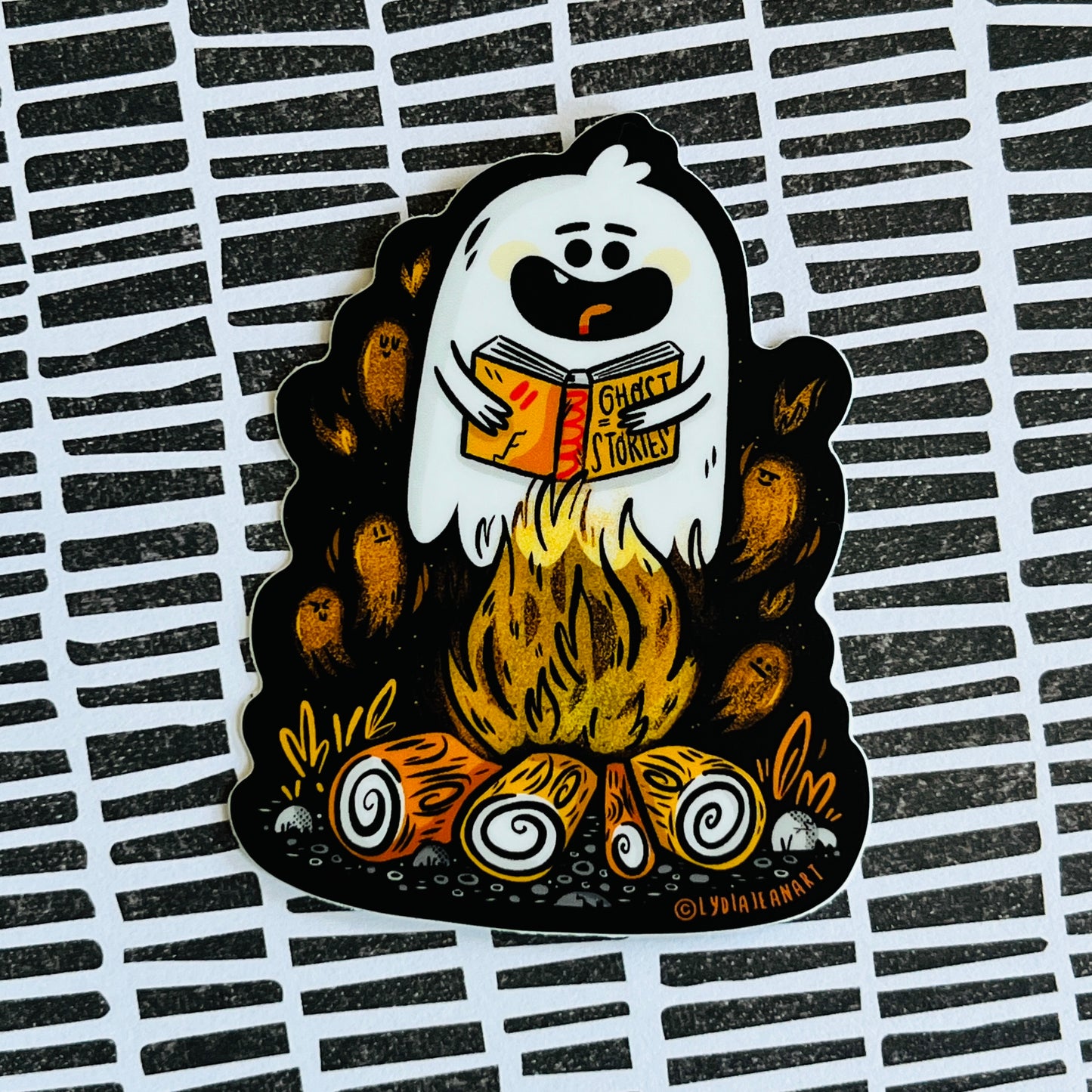 Ghost Stories Ghostie Vinyl Sticker