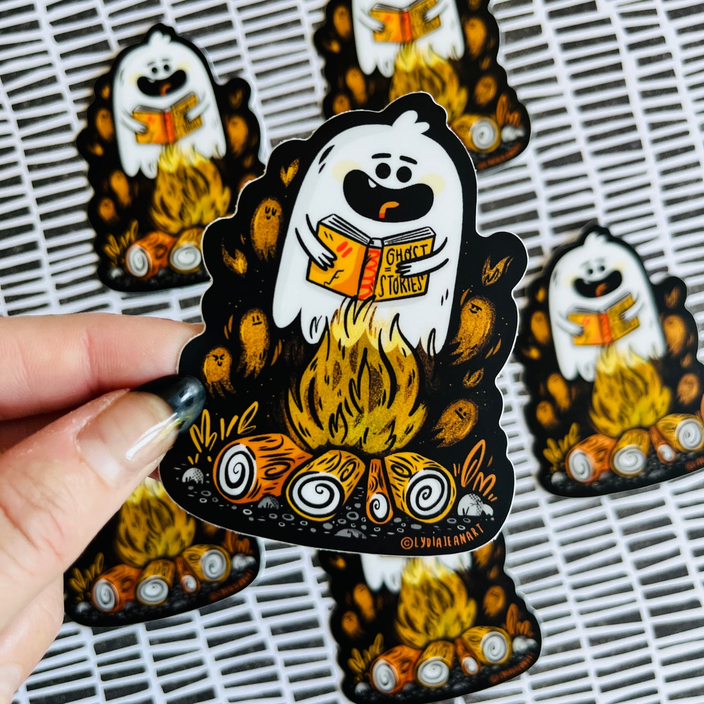 Ghost Stories Ghostie Vinyl Sticker