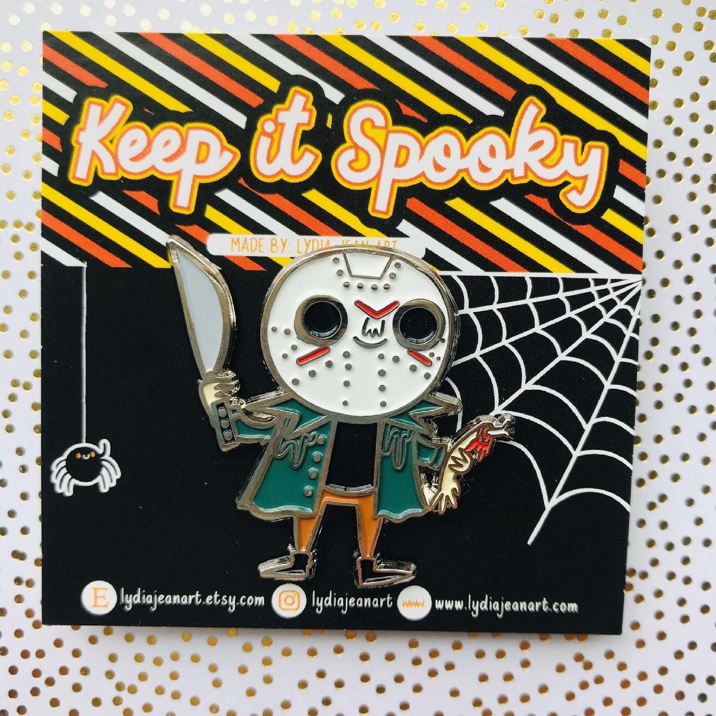 Little Jason Enamel Pin