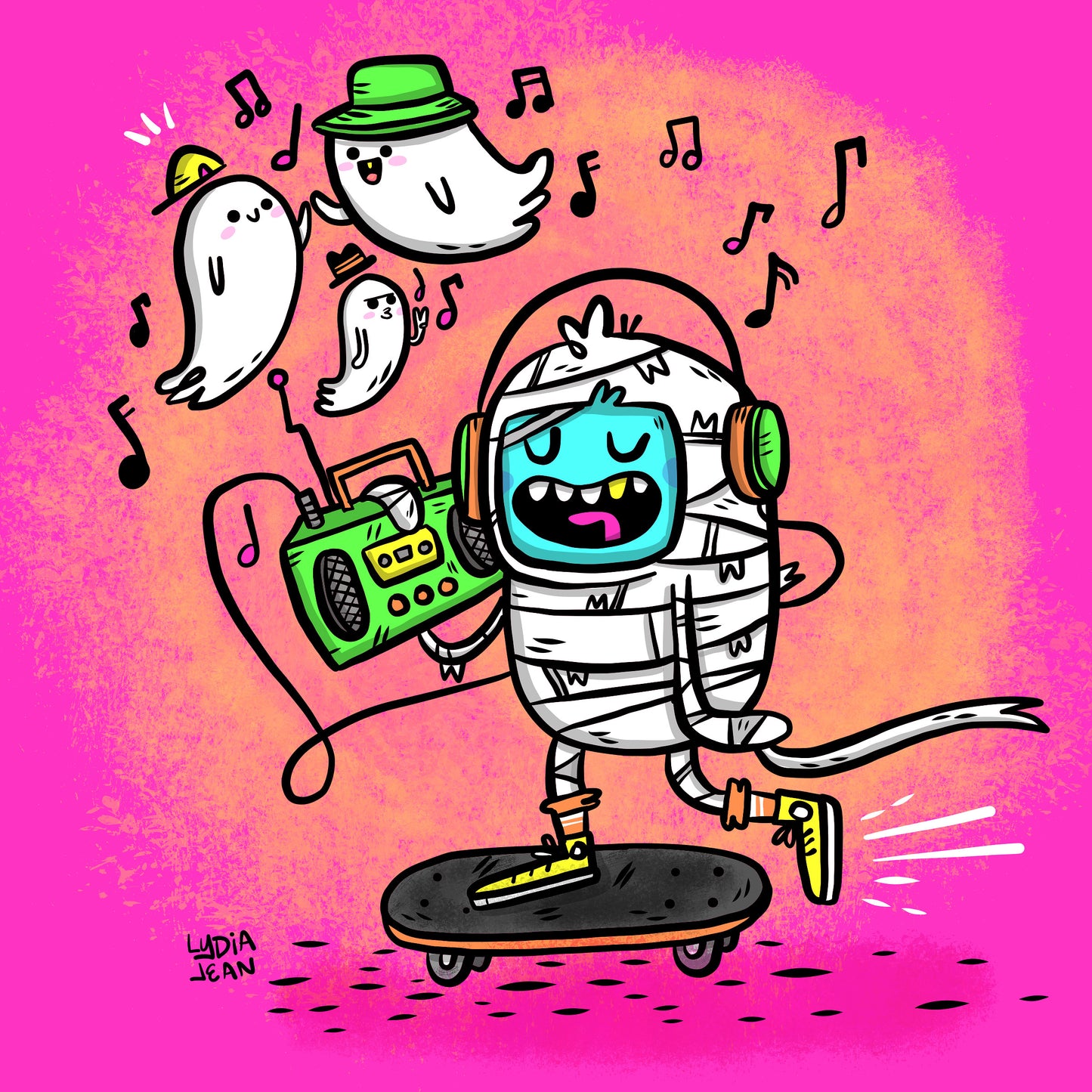 Mummy Rap Art Print