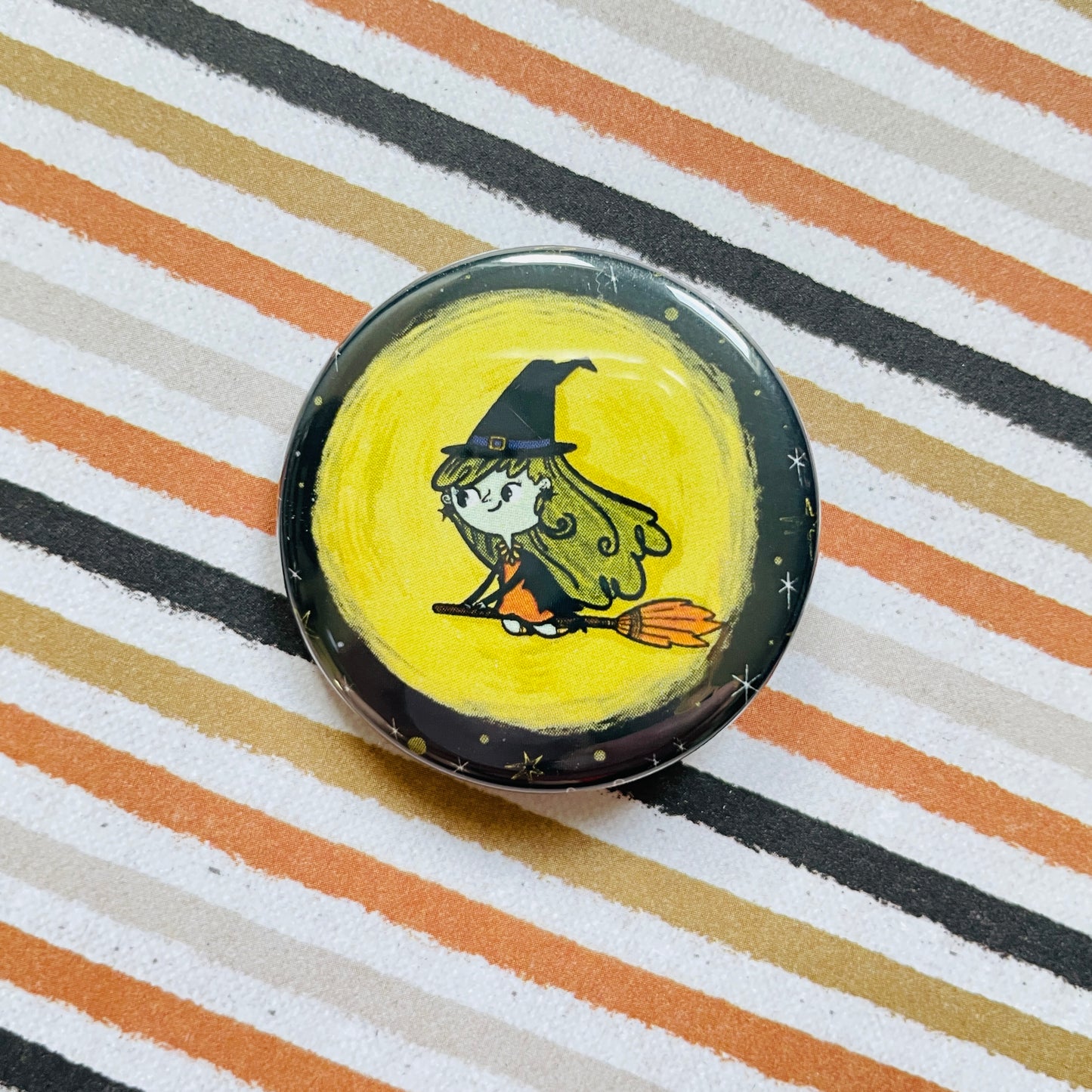Bewitching Witch Button / Magnet