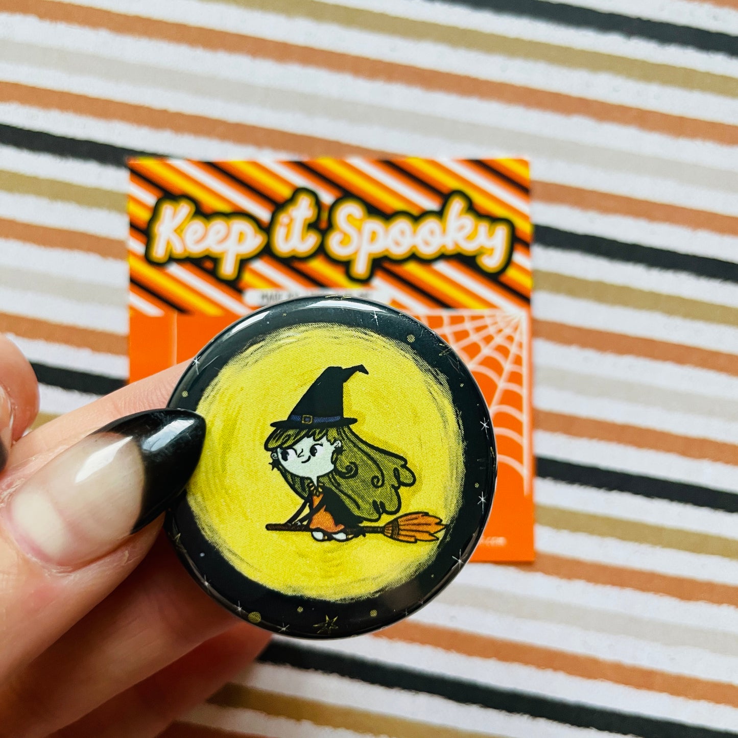 Bewitching Witch Button / Magnet