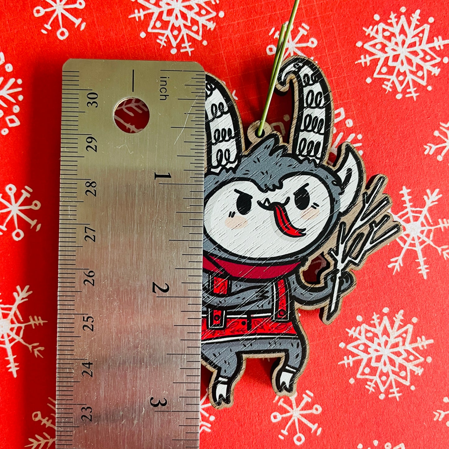 Krampus Krampusnacht Holiday Ornament