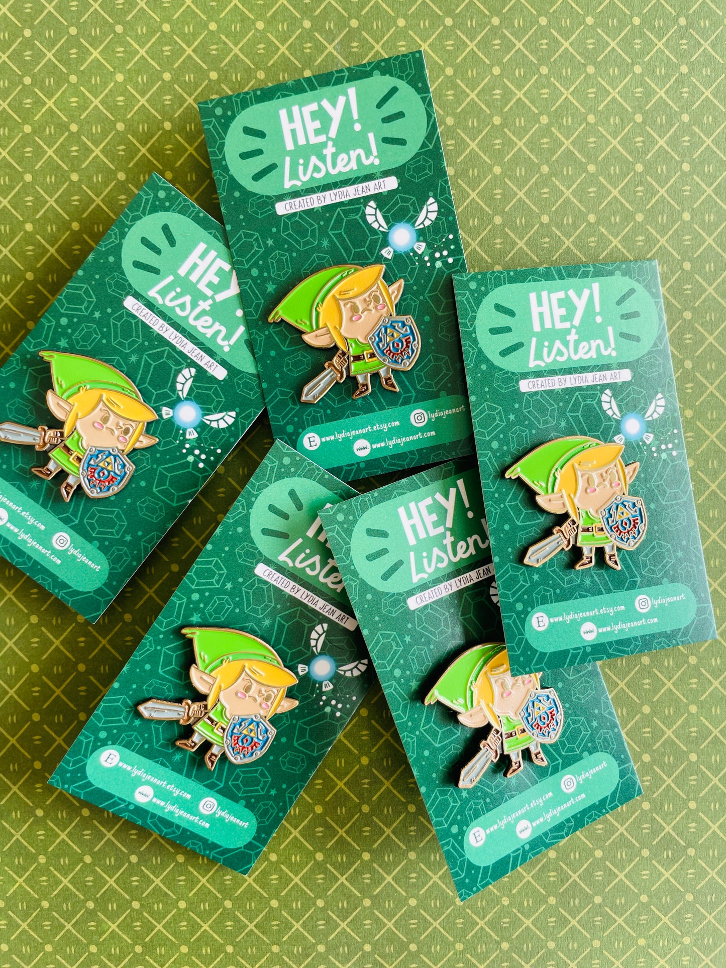 "The Hero Enamel Pin