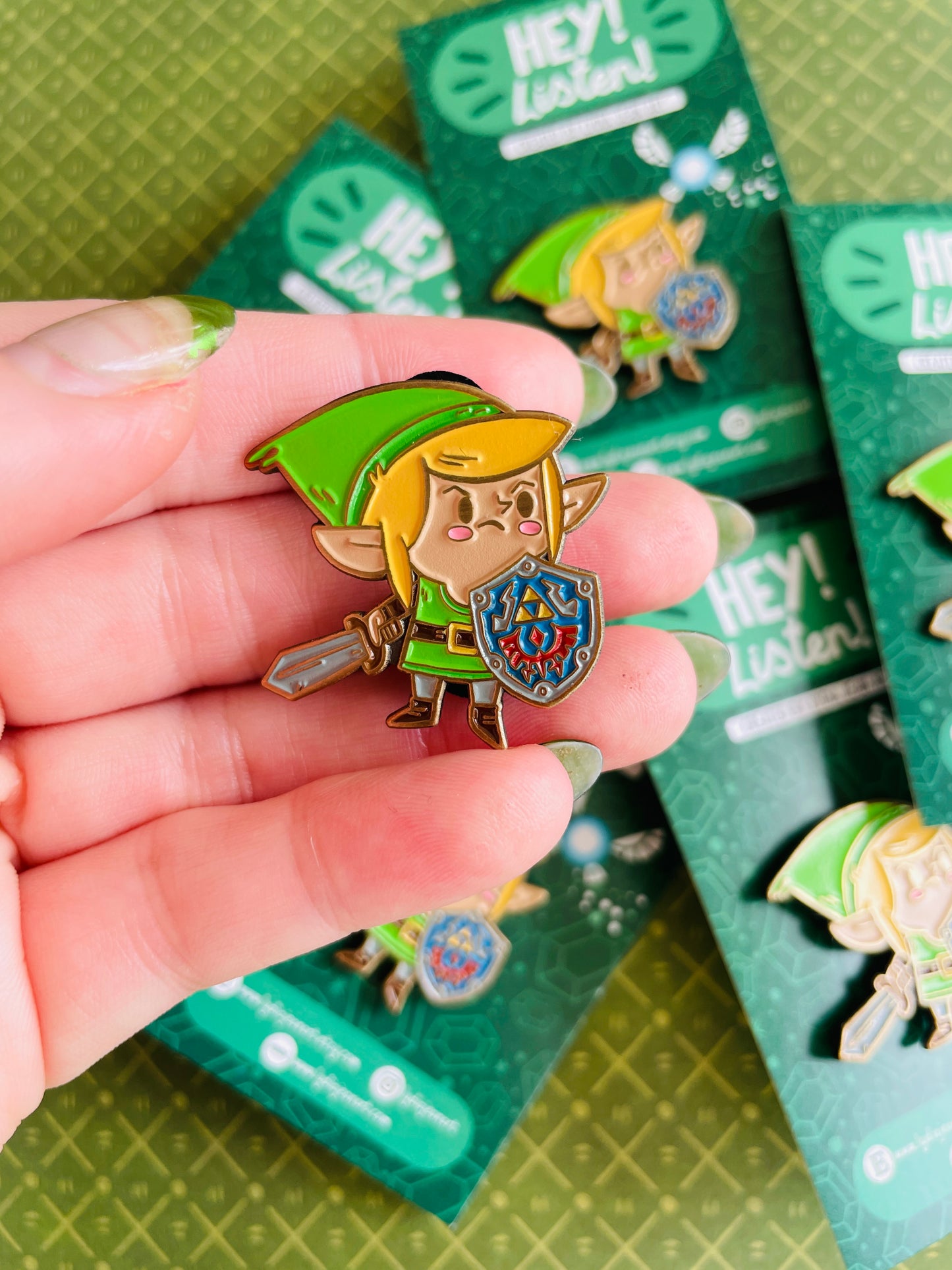 "The Hero Enamel Pin