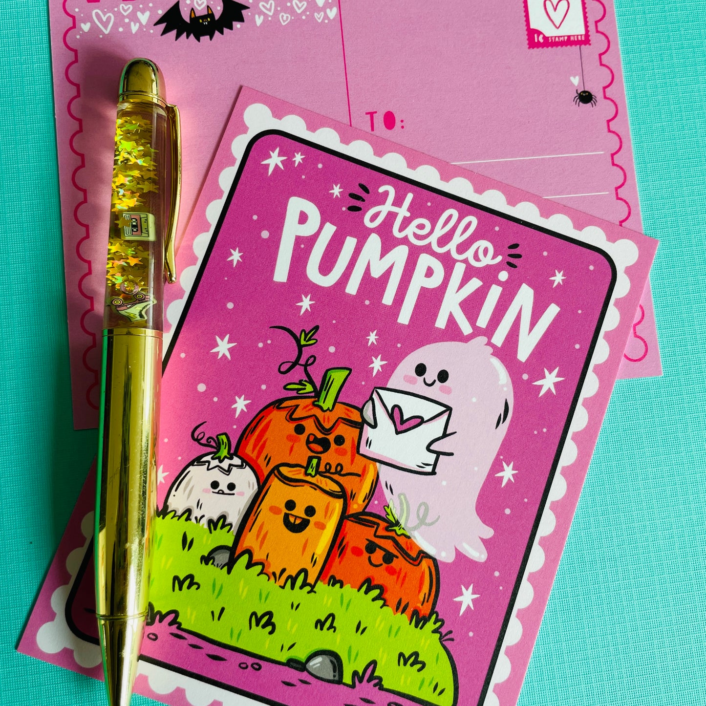 Spooky Valentine's Postcard Set