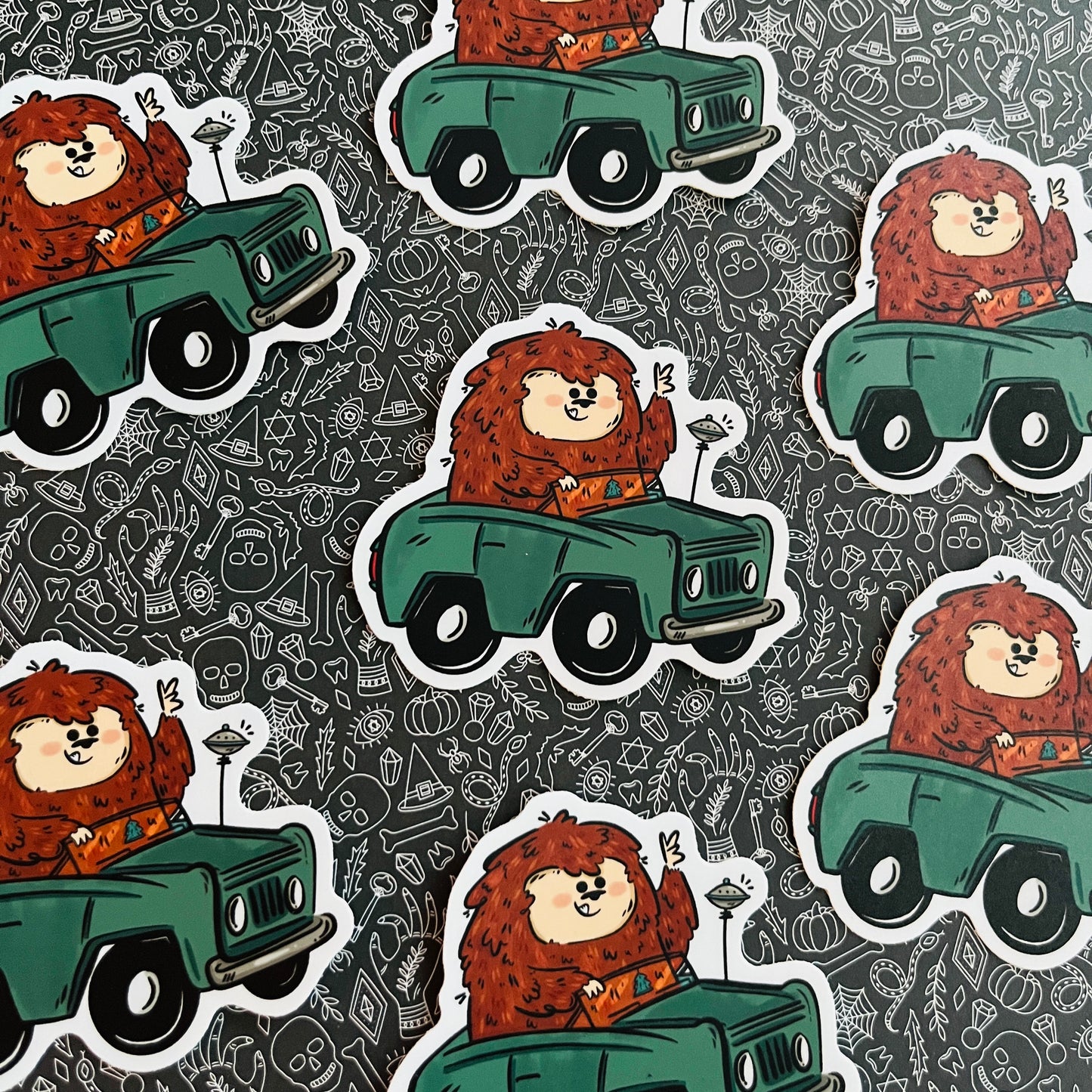 Bigfoot Joyride Vinyl Sticker