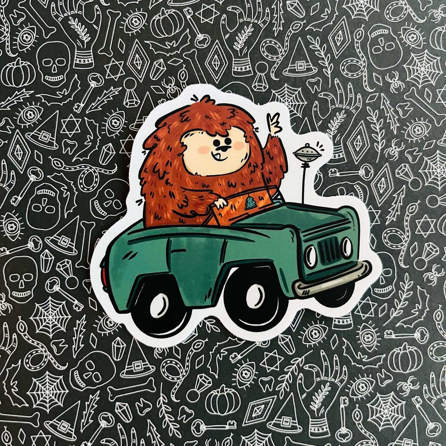 Bigfoot Joyride Vinyl Sticker