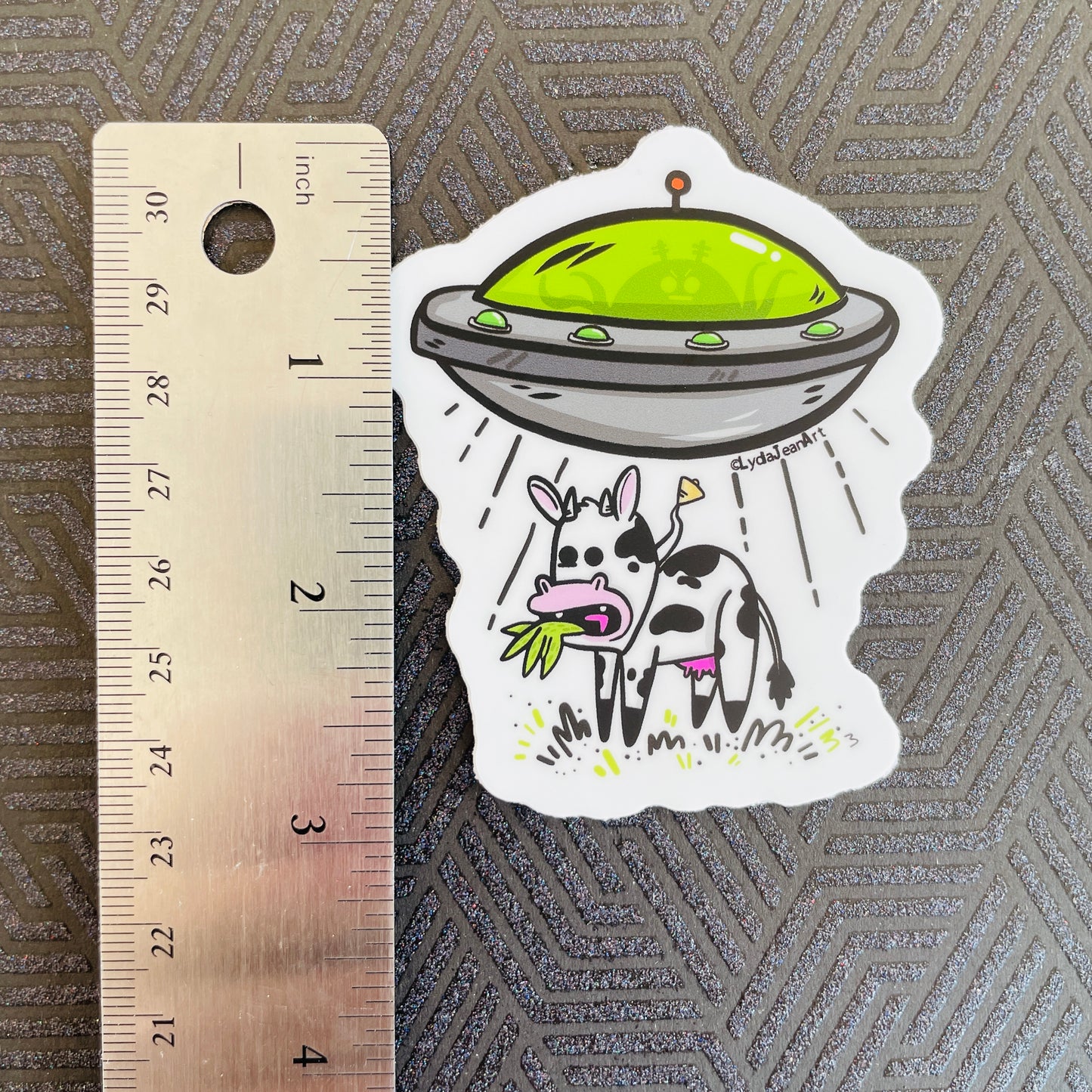 "UFO BELIEVER" Vinyl Sticker