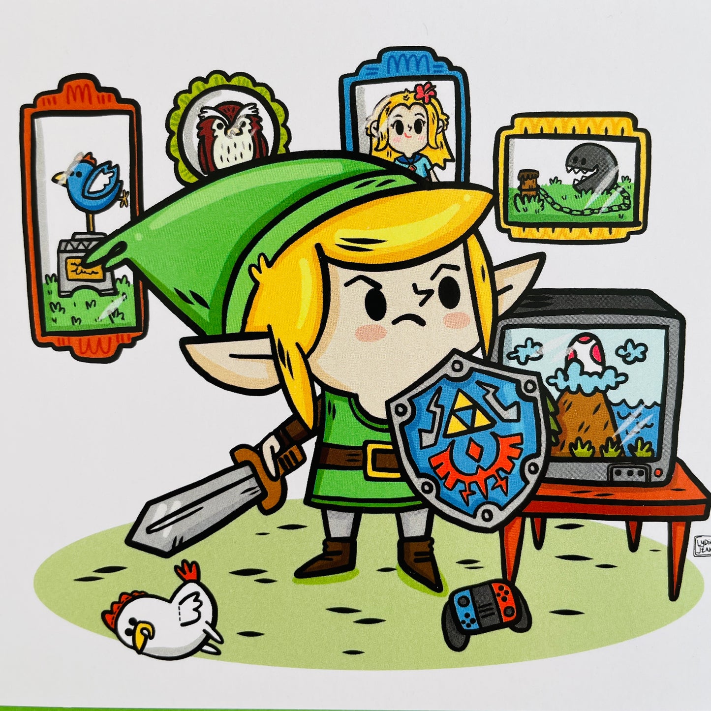 "The Hero" Art Print