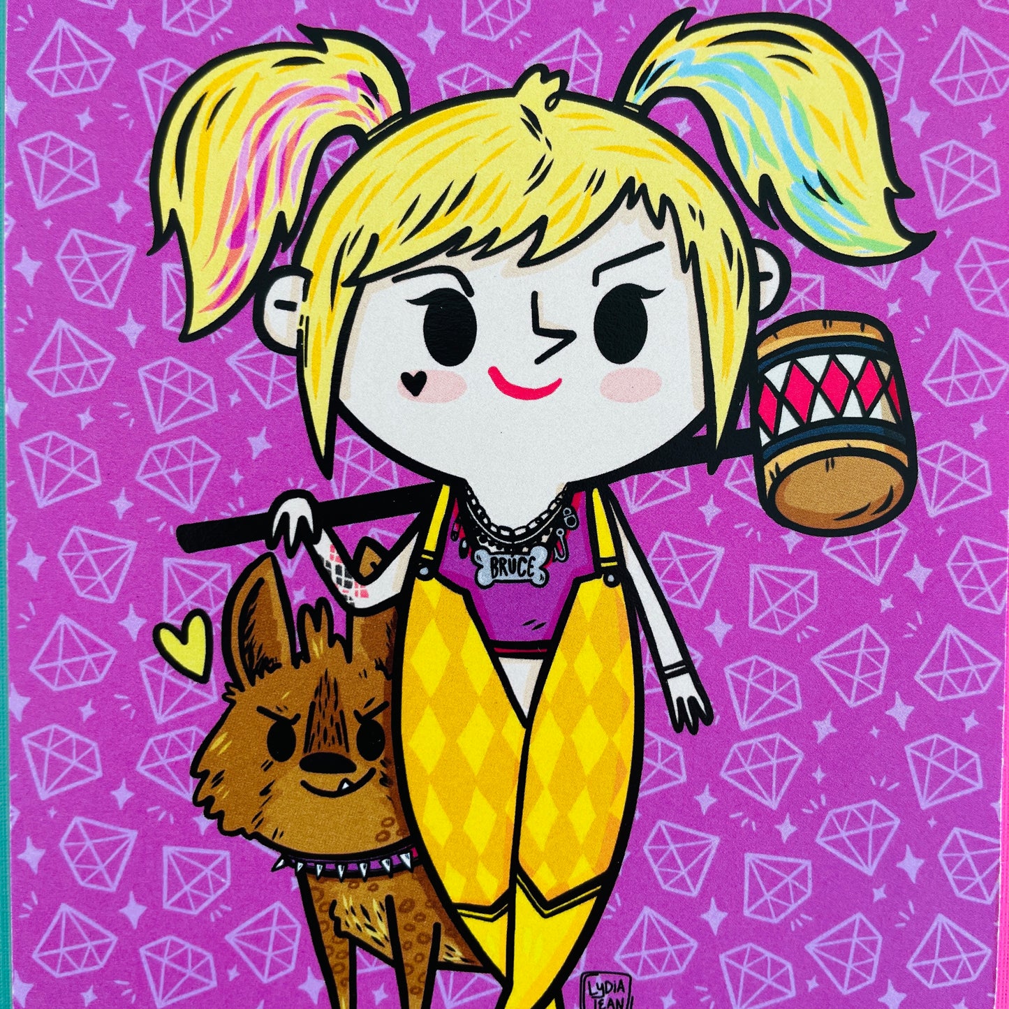 "Harley & Bruce" Art Print