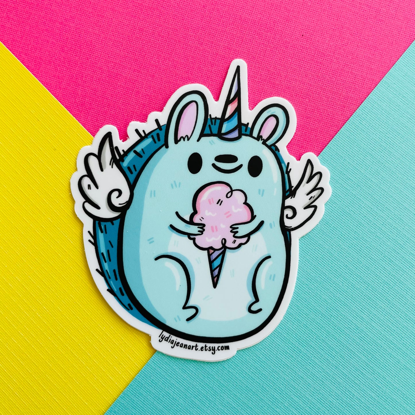 Magical Hedgehog Vinyl Sticker