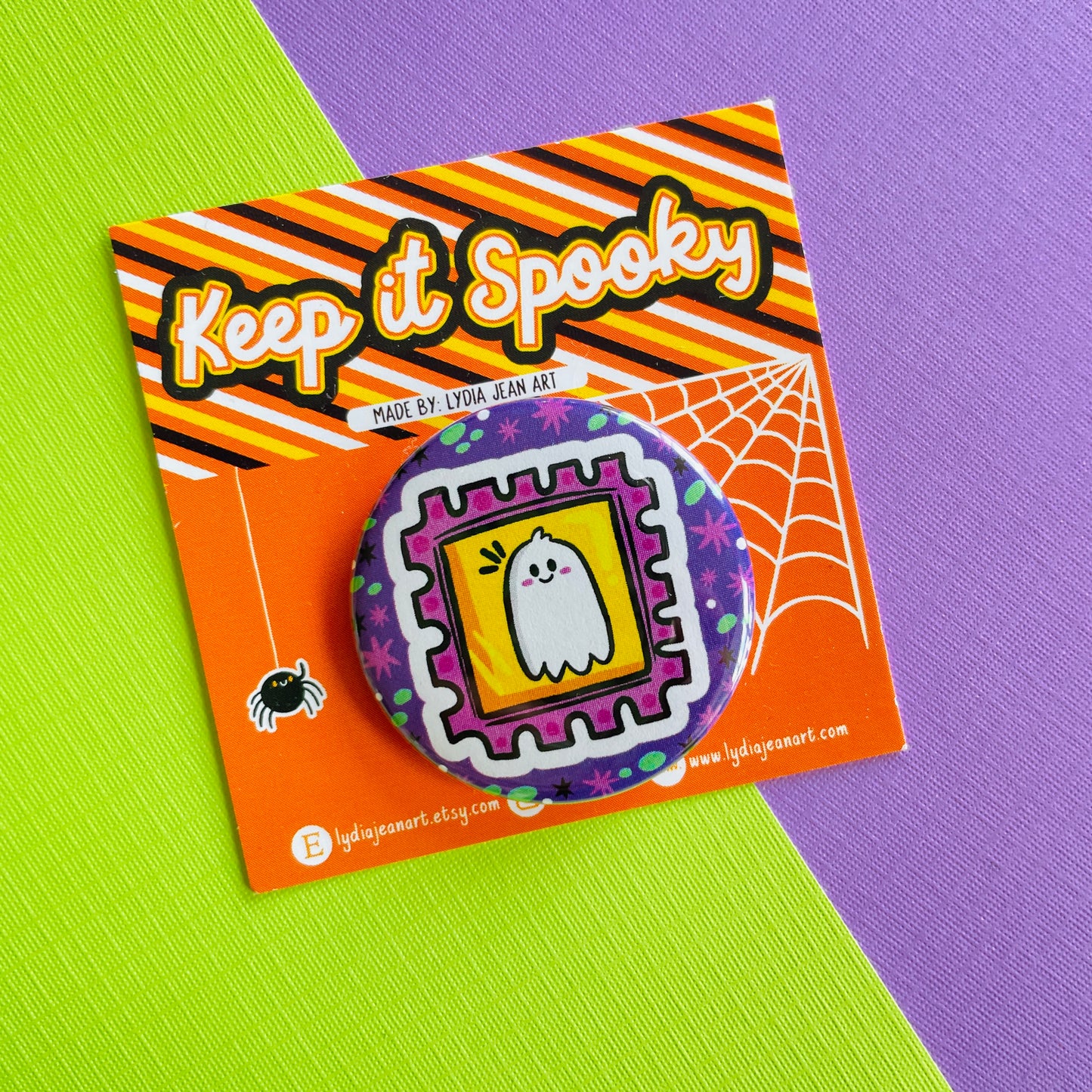 Spooky Stamps Button or Magnet Set