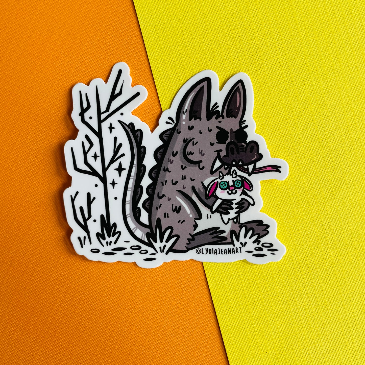 Chupacabra Vinyl Sticker