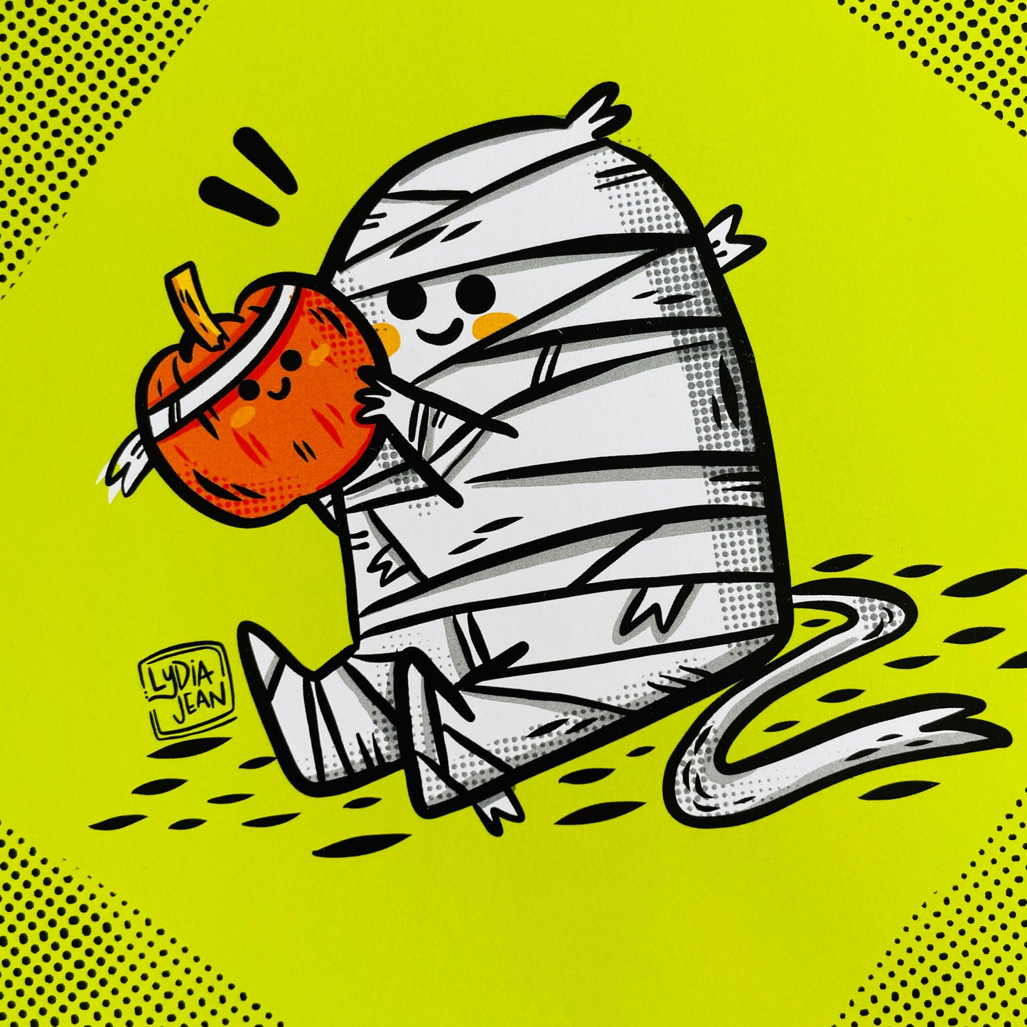 "Lil Mummy" Art Print