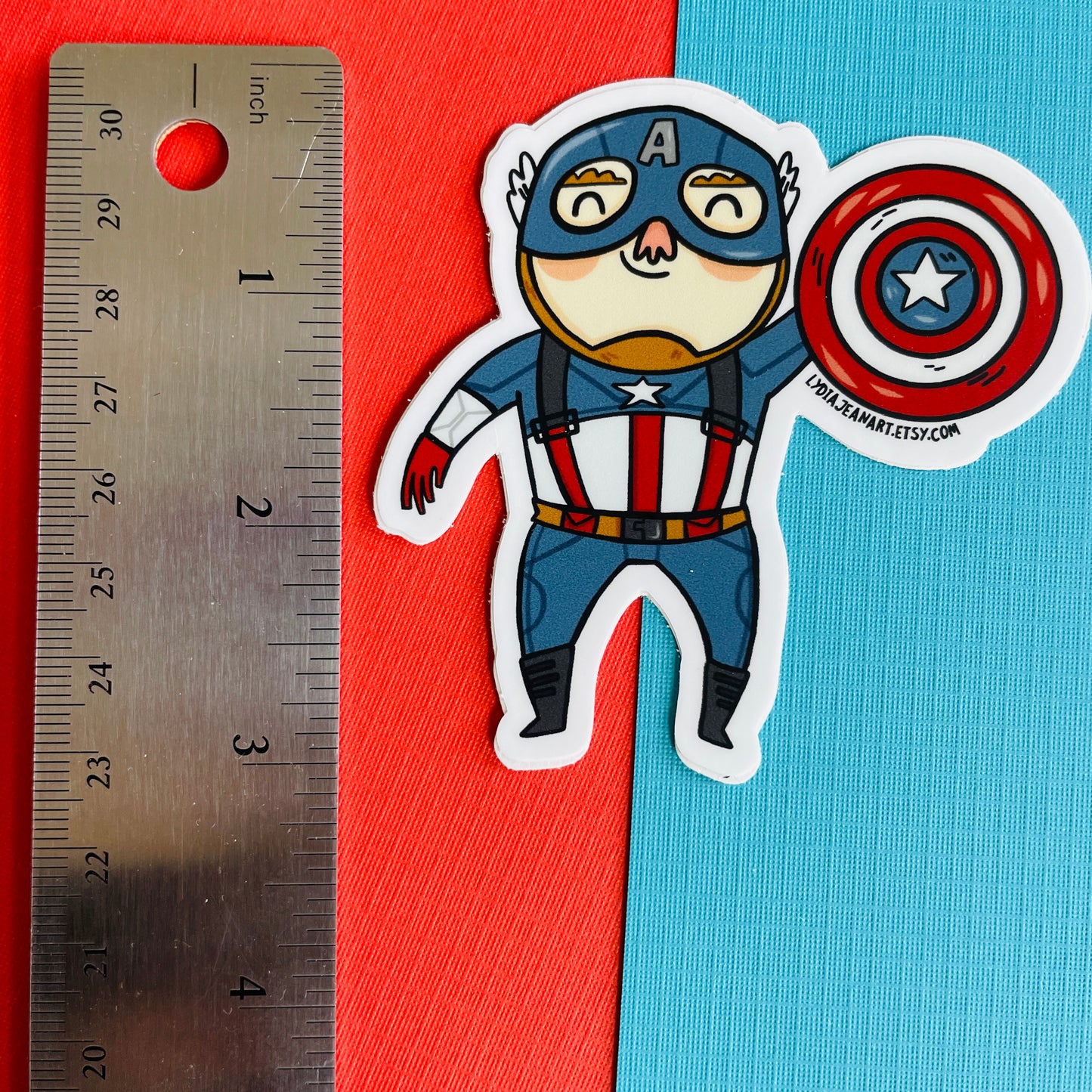 "Cap'n" Vinyl Sticker