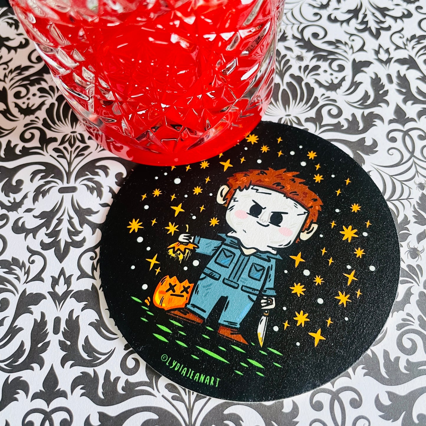 Lil Slasher Cardboard Coaster Set