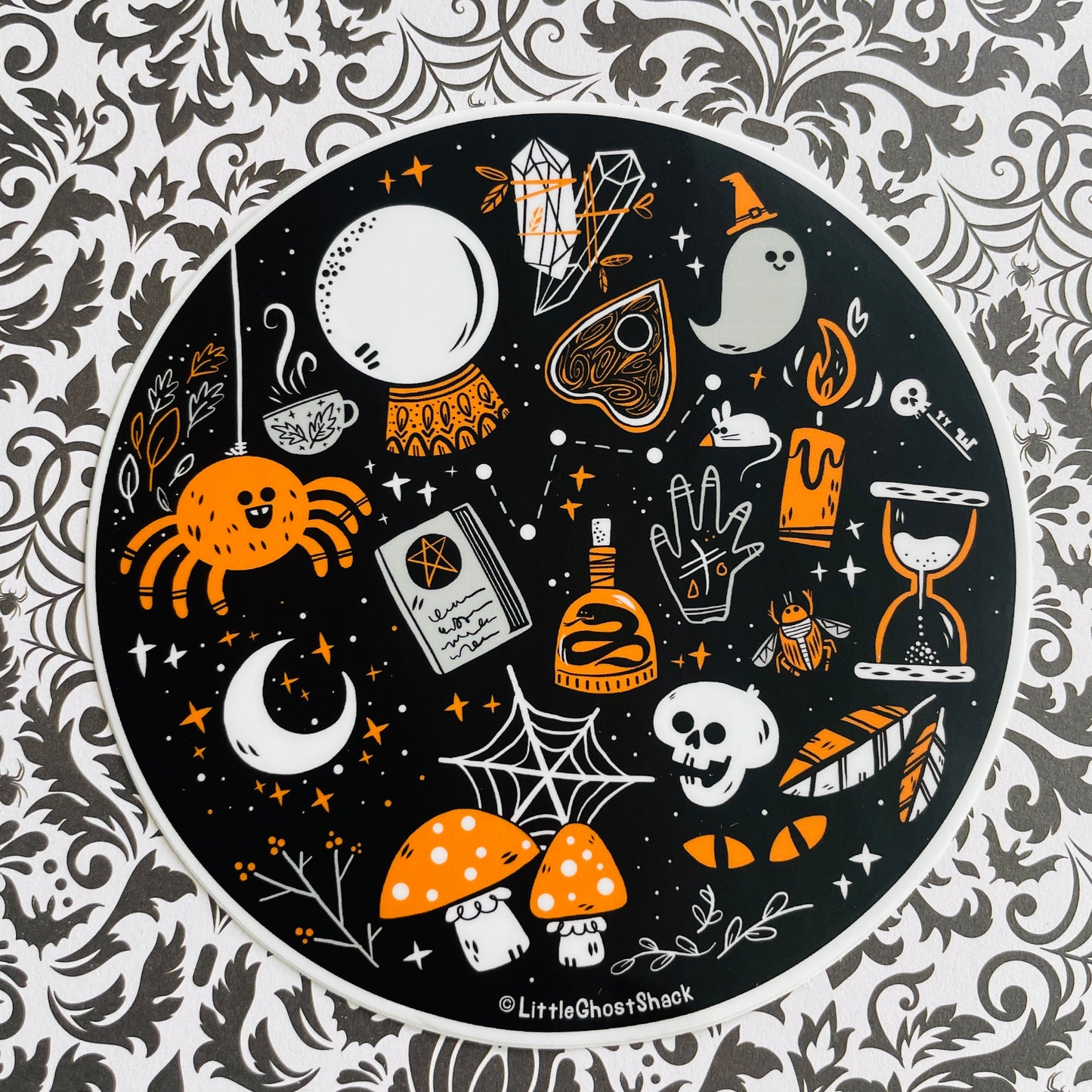 Jumbo Spooky Stuff Vinyl Sticker