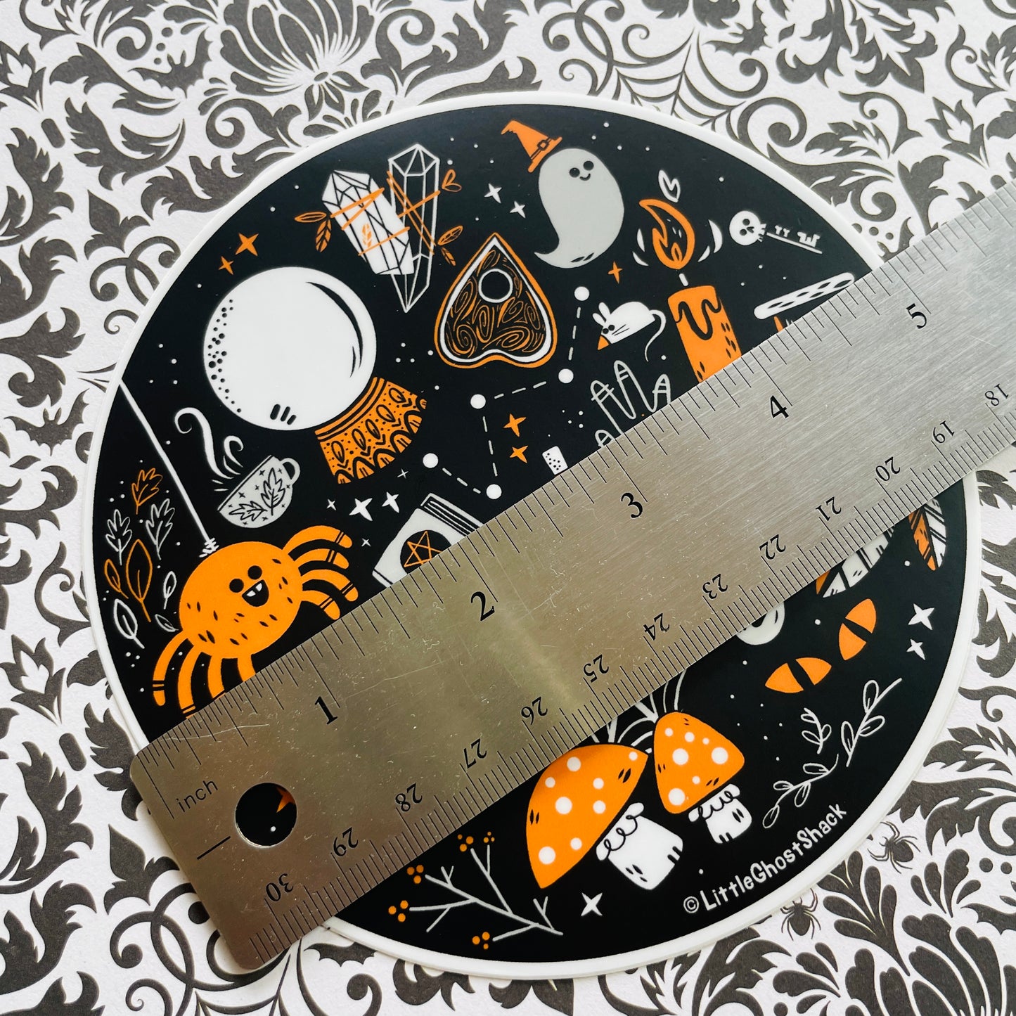 Jumbo Spooky Stuff Vinyl Sticker