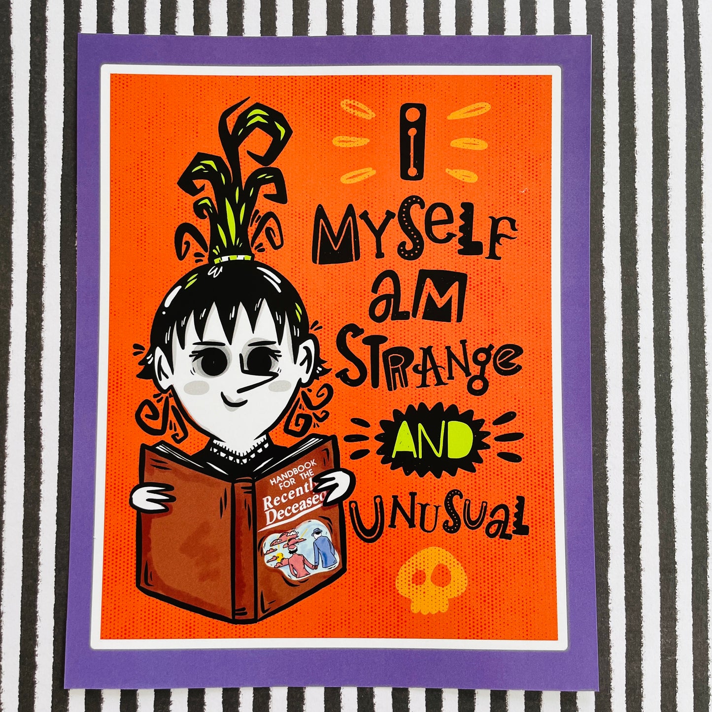The Unusual One Art Print