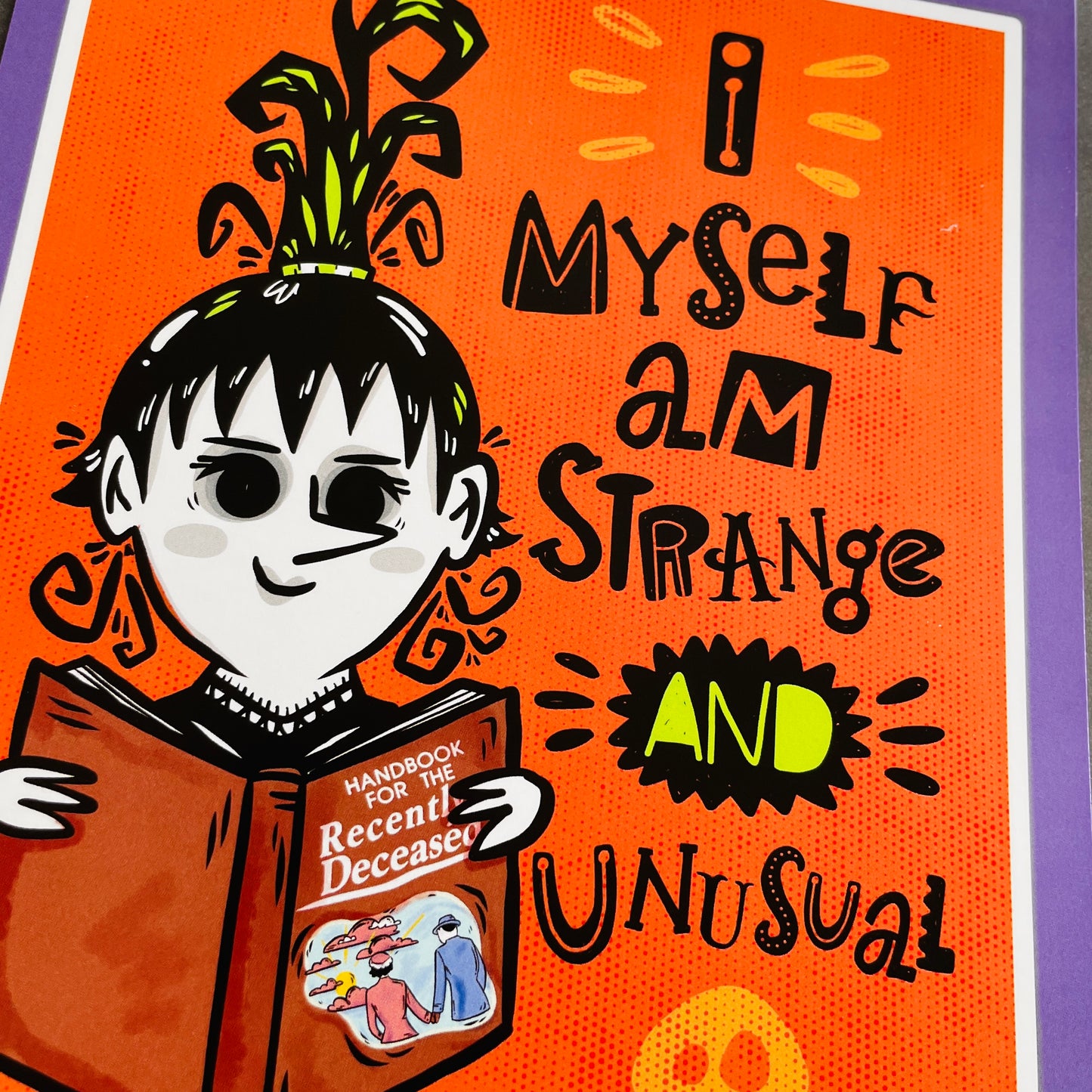 The Unusual One Art Print