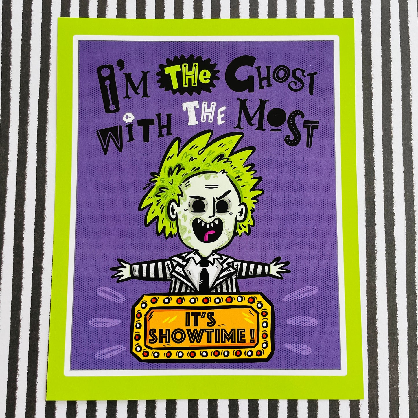 Ghost with the Most Art Print