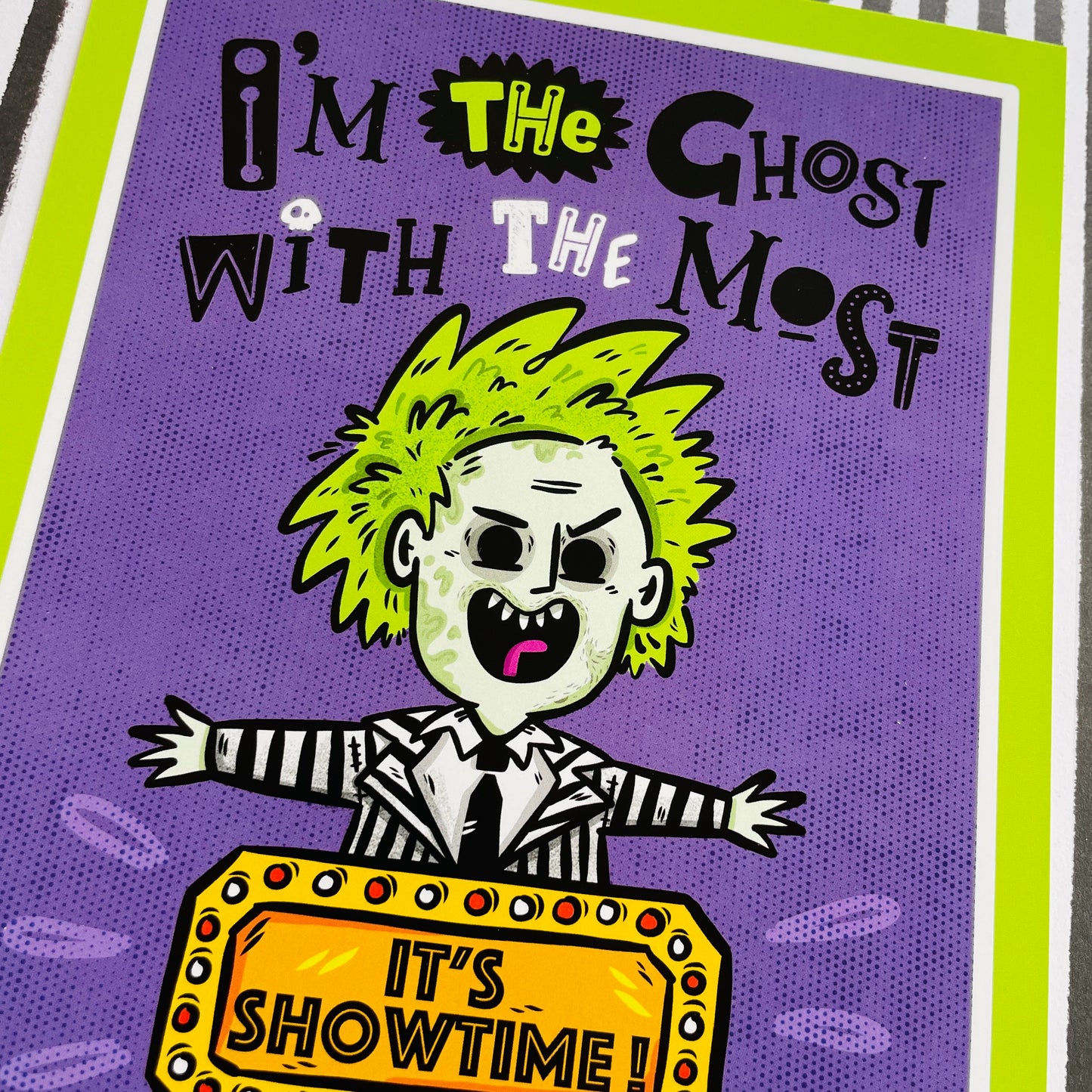 Ghost with the Most Art Print