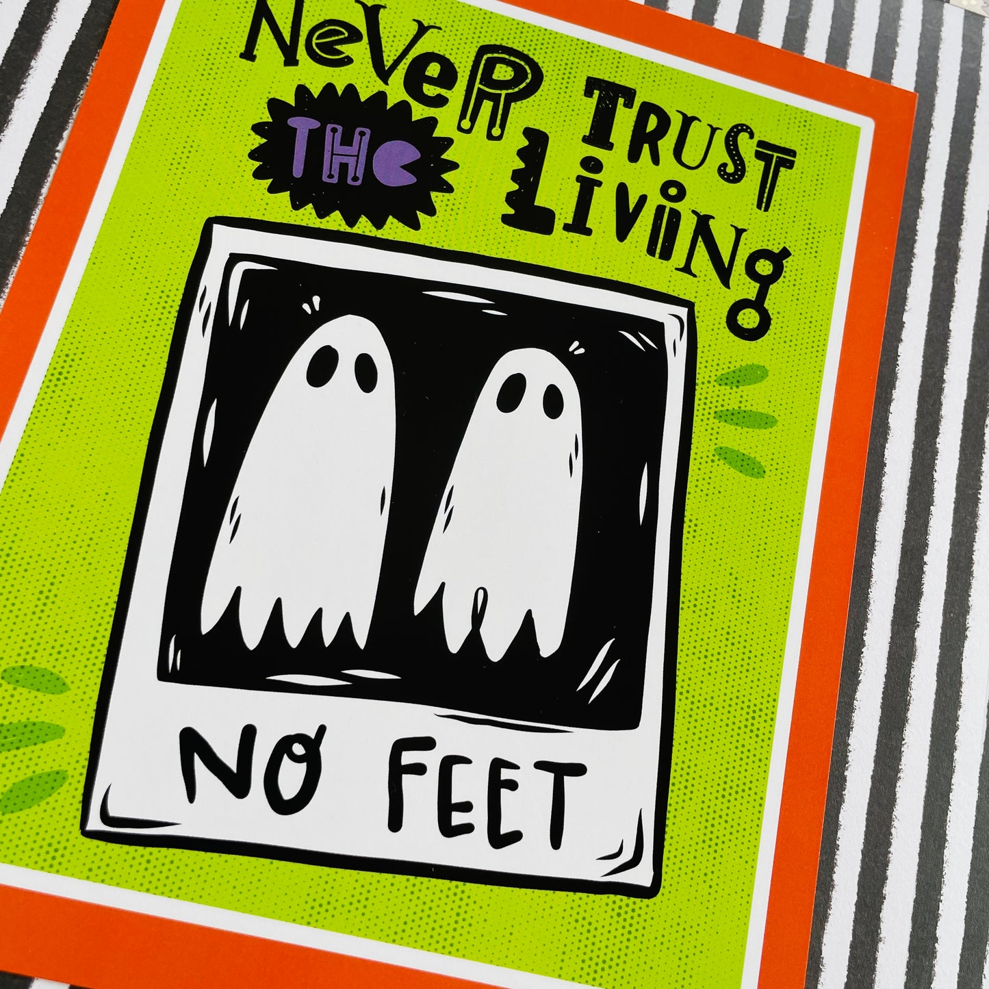 No Feet Art Print
