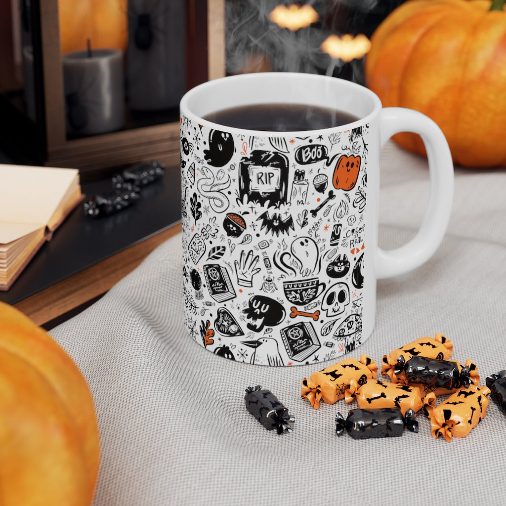 Spooky Stuff Ceramic Mug 11oz