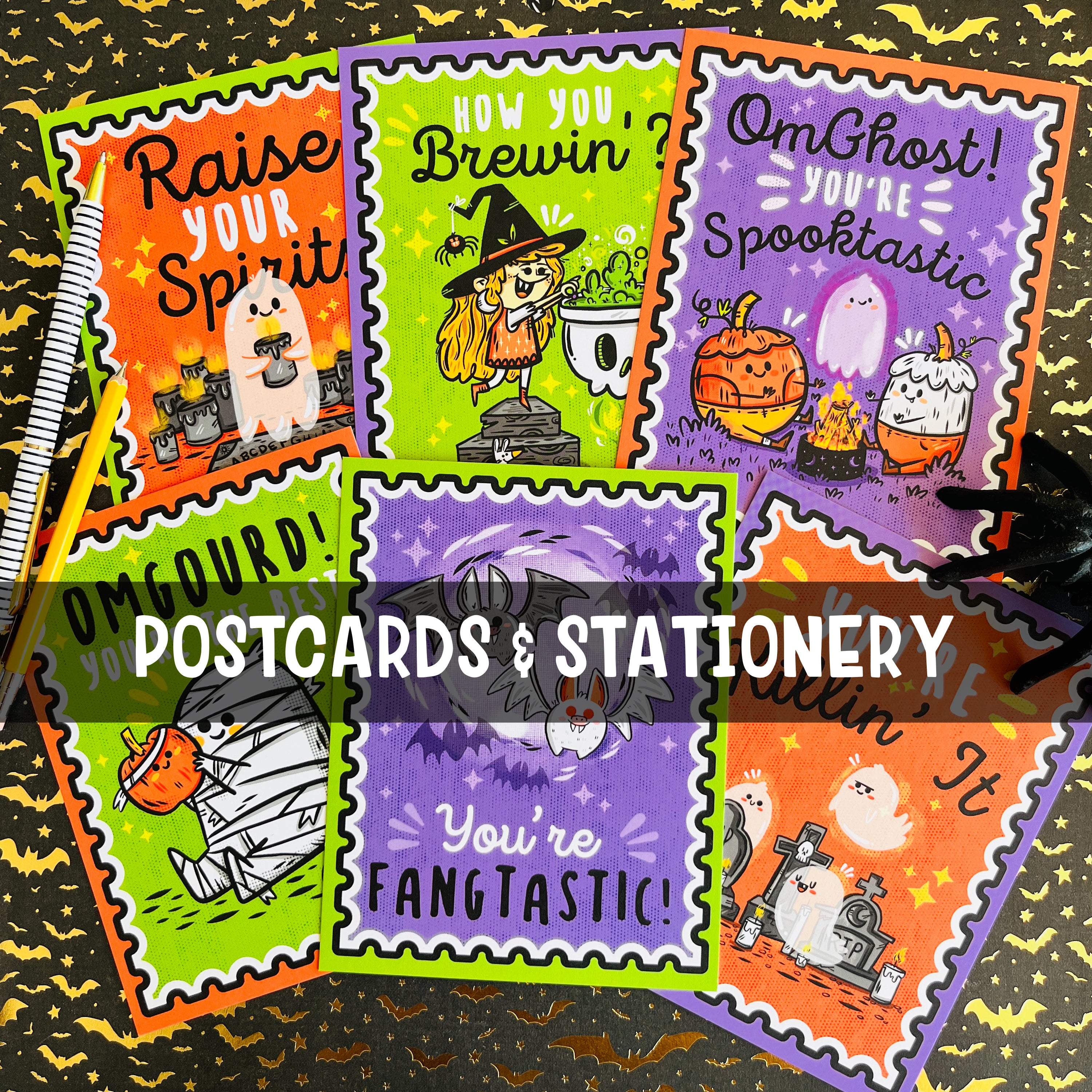 POSTCARDS & STATIONERY – Little Ghost Shack